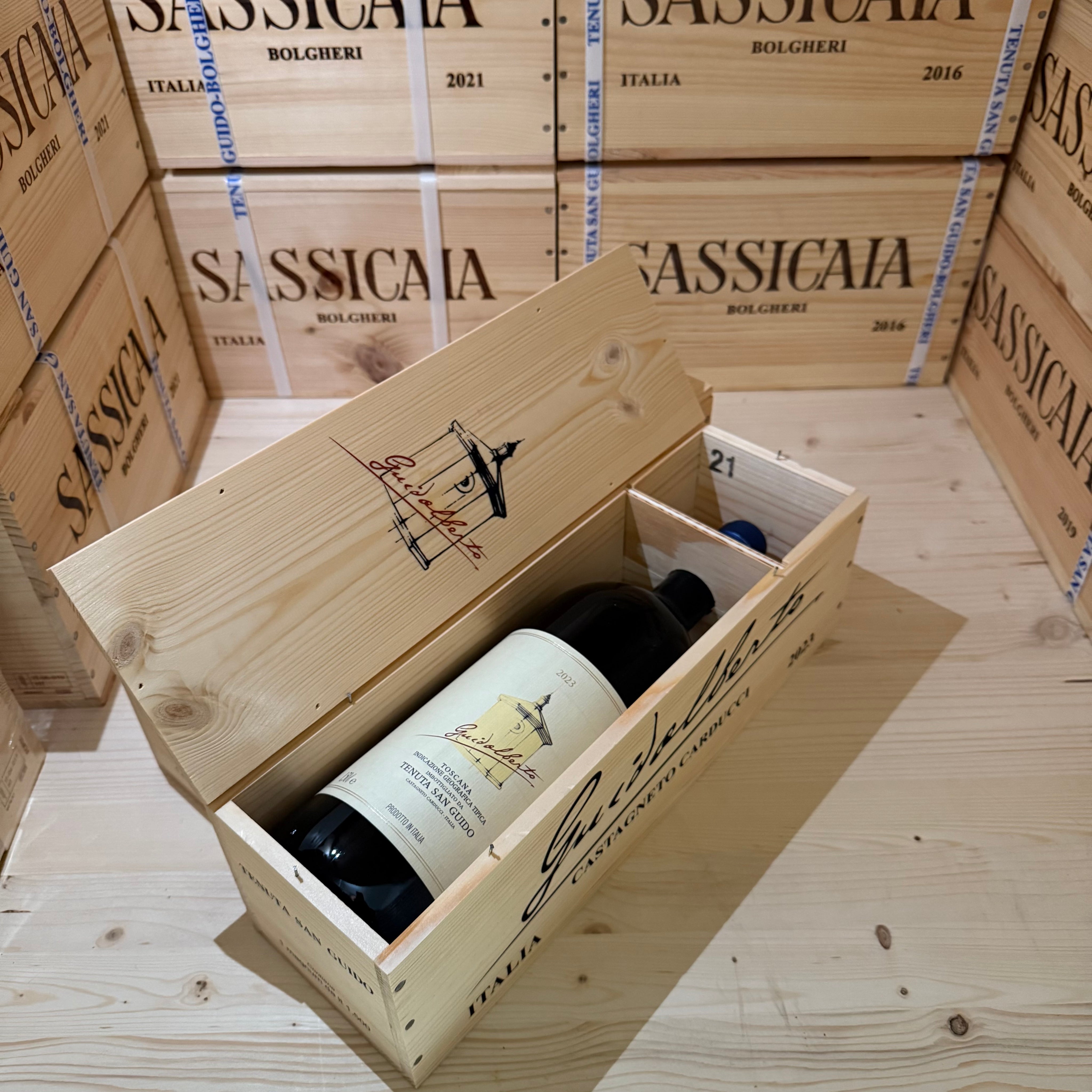 Guidalberto 2023 Magnum Tenuta San Guido in Cassa Legno