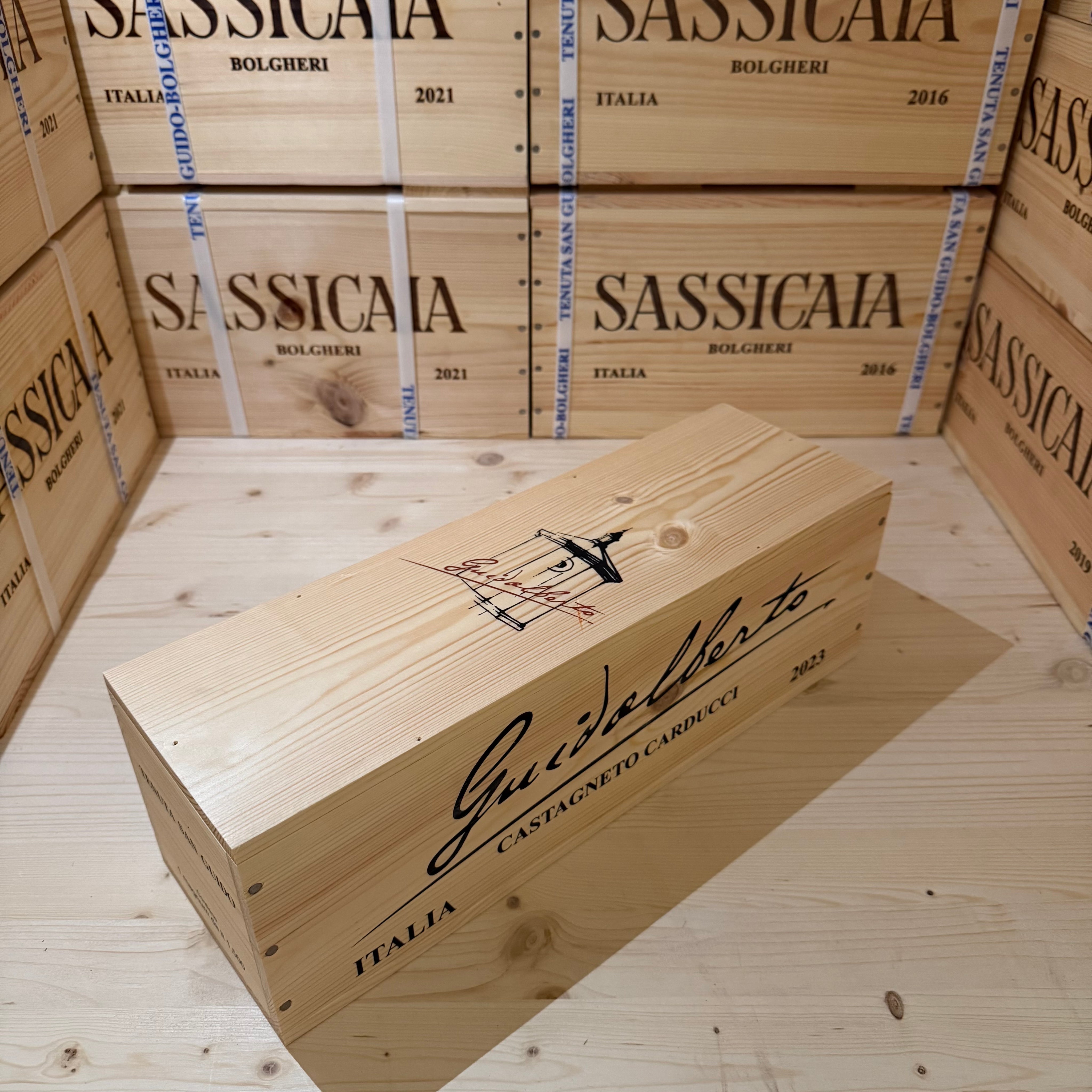Guidalberto 2023 Magnum Tenuta San Guido in Cassa Legno