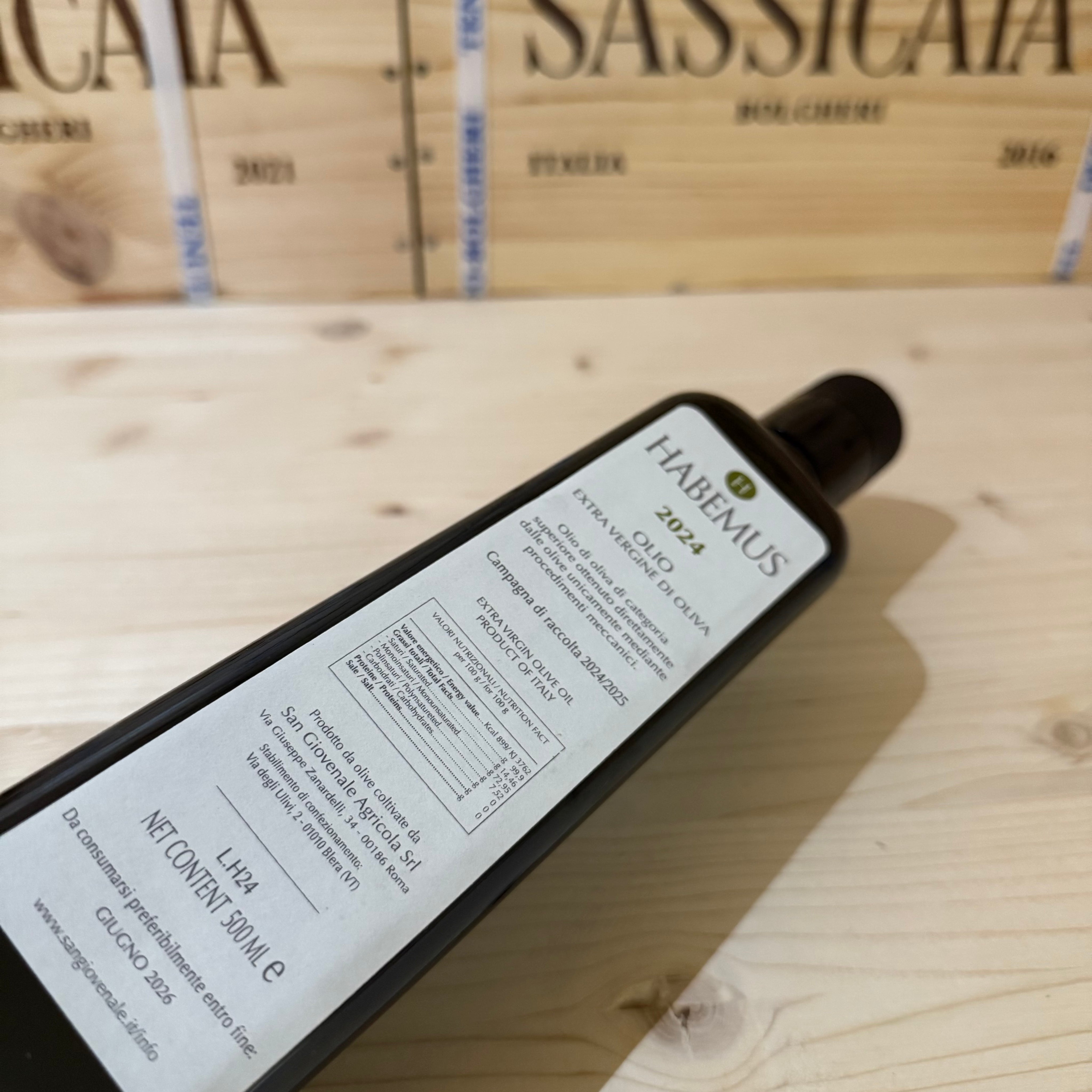 Habemus Olio EVO 2024 San Giovenale - 500ml