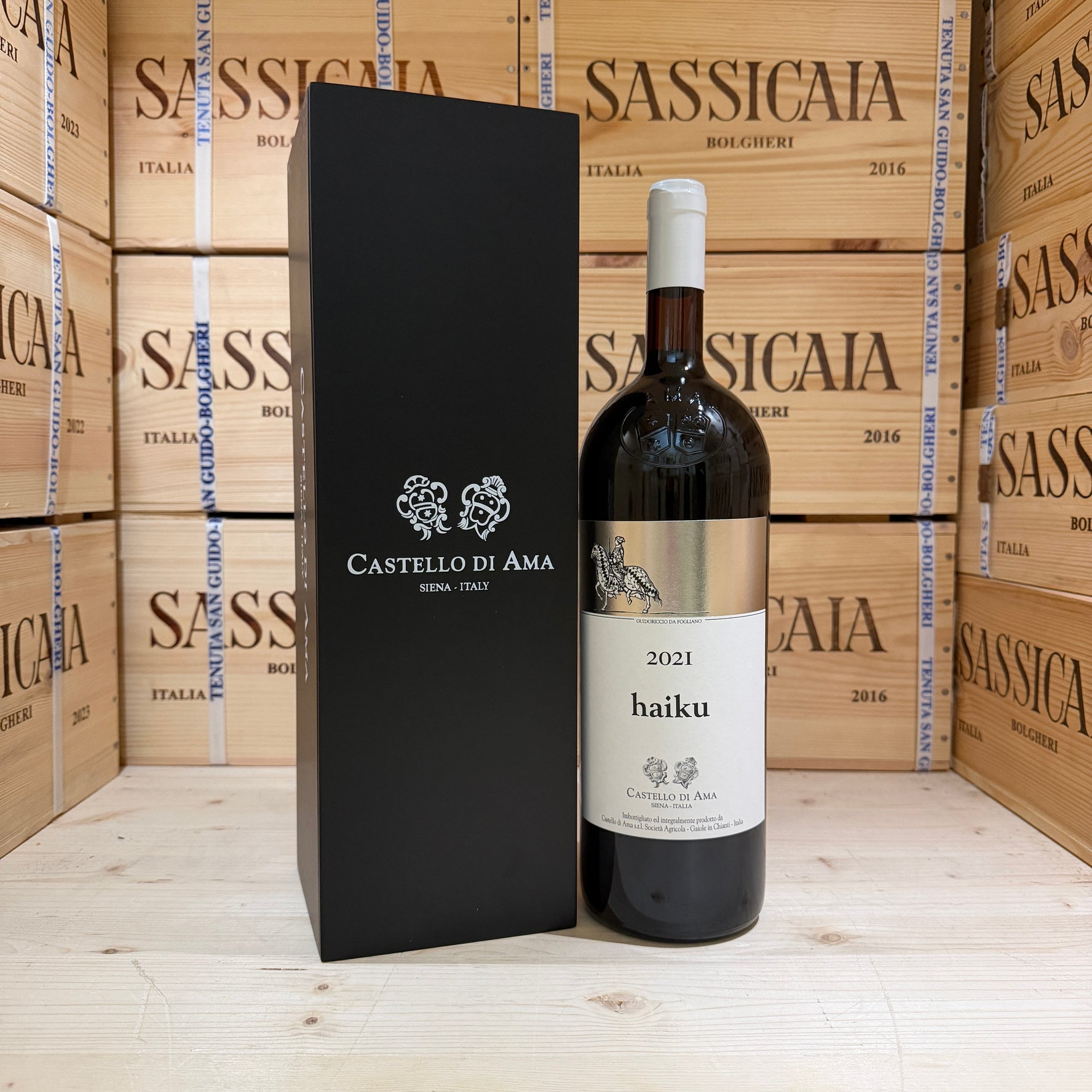 Haiku 2021 Magnum Castello di Ama Toscana IGT Rosso - in Cassa Legno