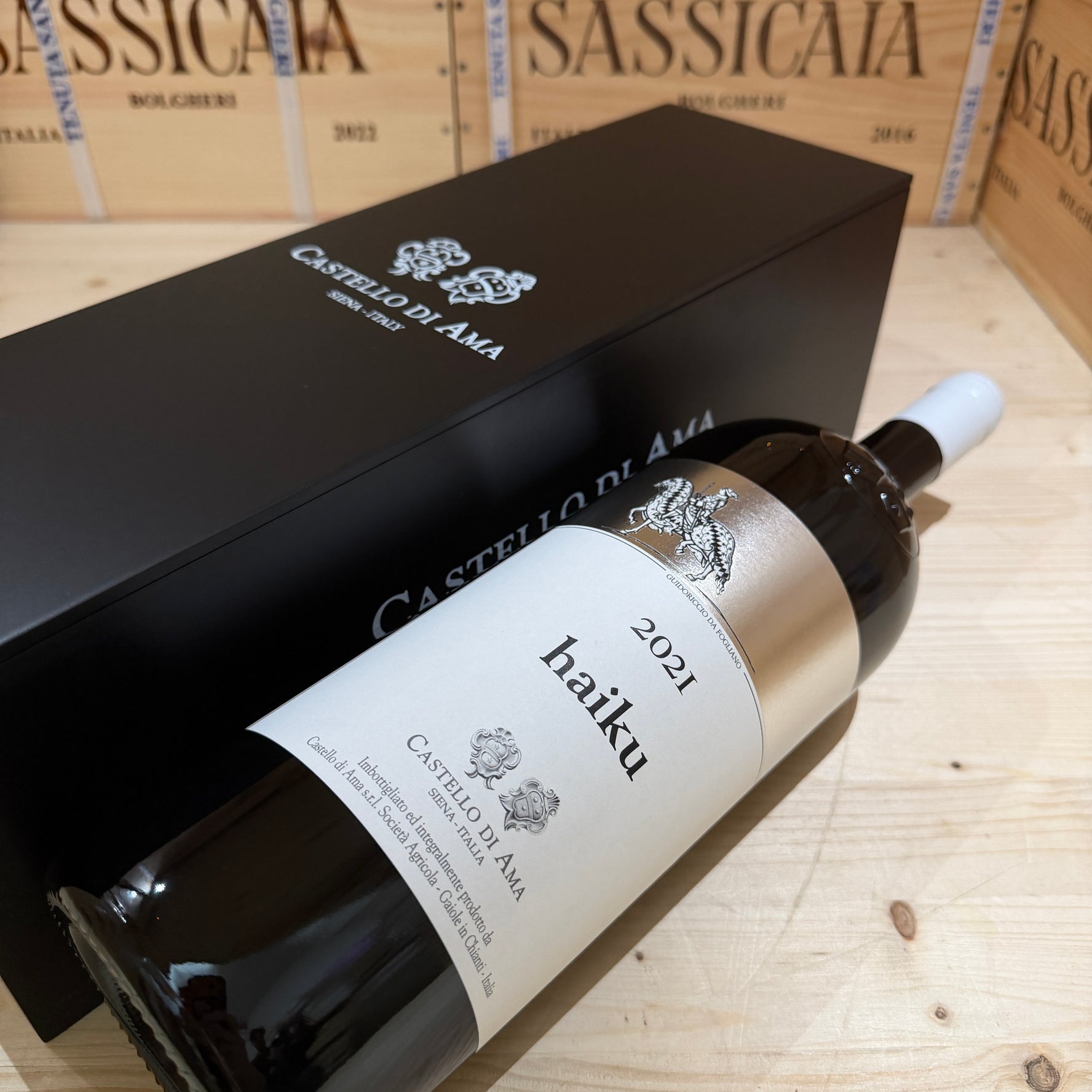 Haiku 2021 Magnum Castello di Ama Toscana IGT Rosso - in Cassa Legno