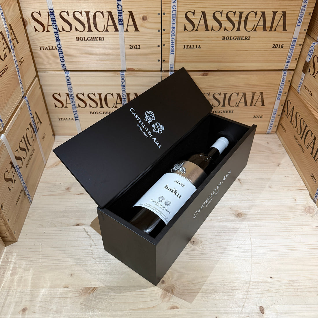Haiku 2021 Magnum Castello di Ama Toscana IGT Rosso - in Cassa Legno