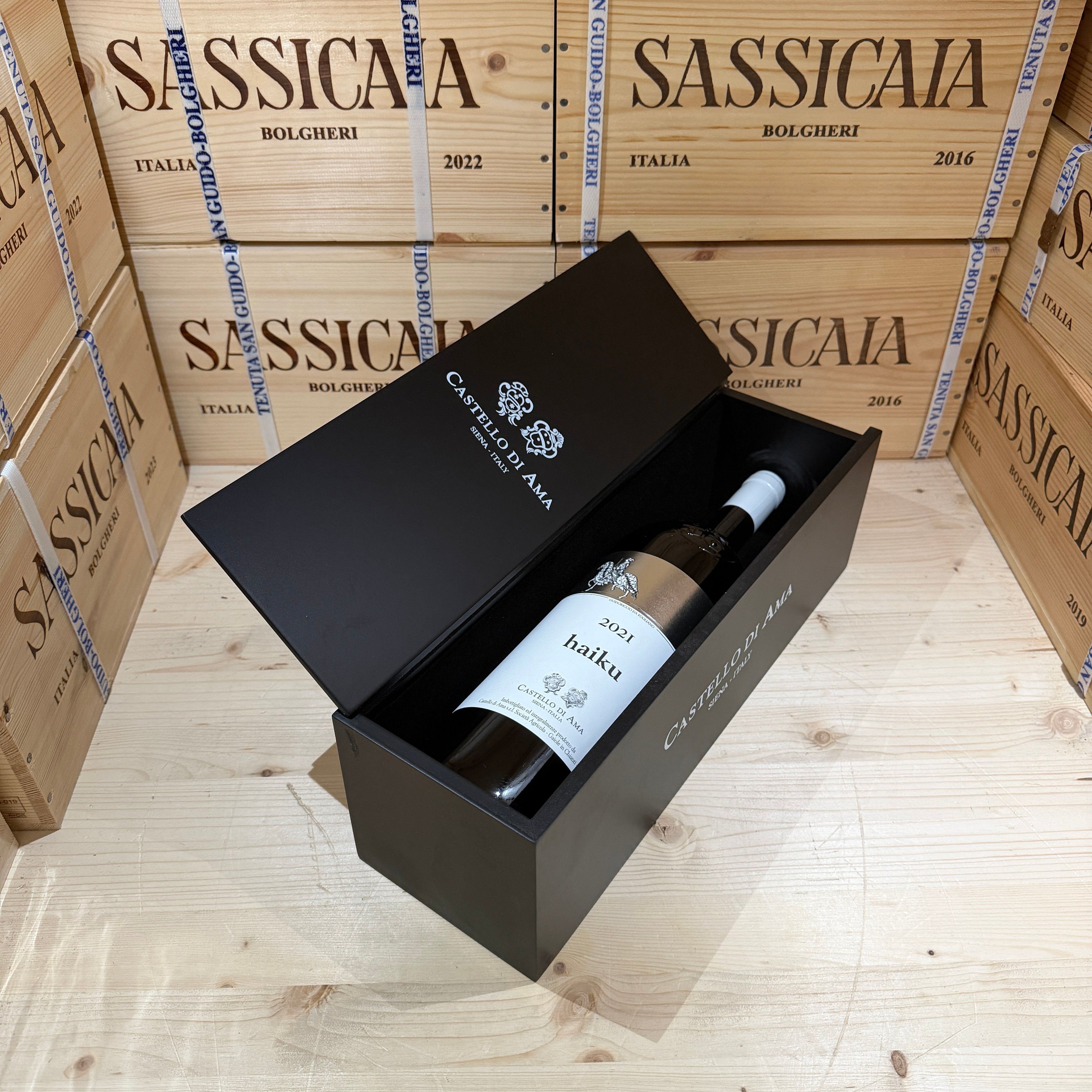 Haiku 2021 Magnum Castello di Ama Toscana IGT Rosso - in Cassa Legno