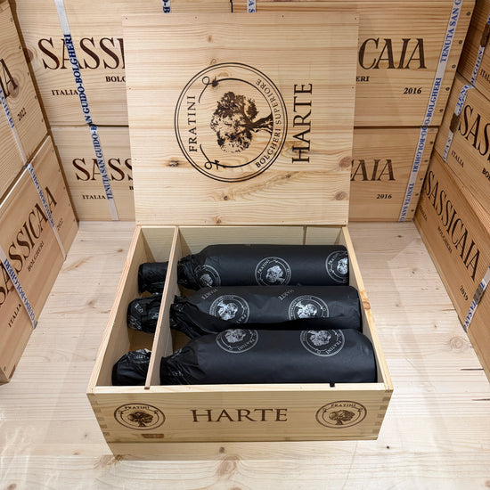 Harte 2022 Tenuta Fratini Bolgheri Superiore DOC - Cassa Legno 3 Bottiglie