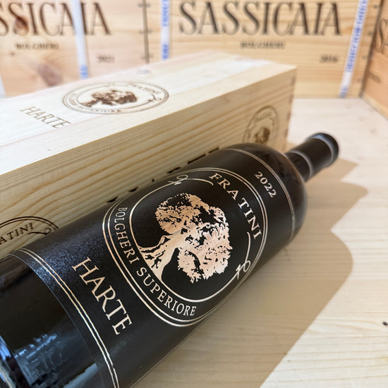 Harte 2022 Tenuta Fratini Bolgheri Superiore DOC in Cassa Legno