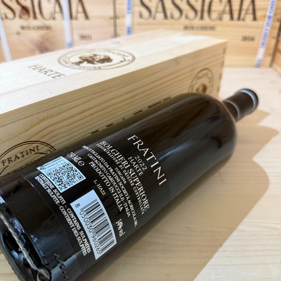 Harte 2022 Tenuta Fratini Bolgheri Superiore DOC in Cassa Legno