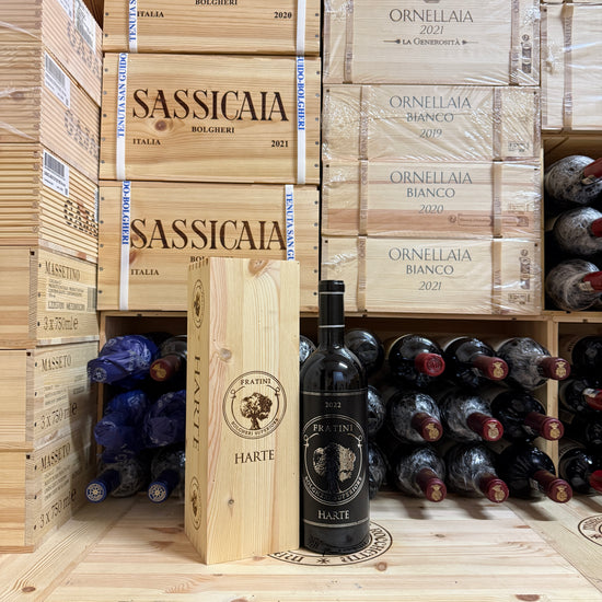 Harte 2022 Tenuta Fratini Bolgheri Superiore DOC in Cassa Legno