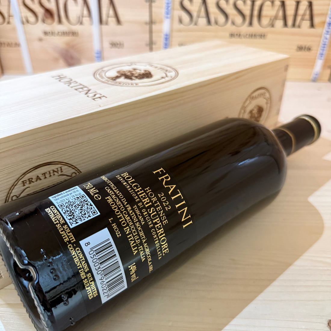 Hortense 2022 Tenuta Hortense Bolgheri Superiore DOC in Cassa Legno