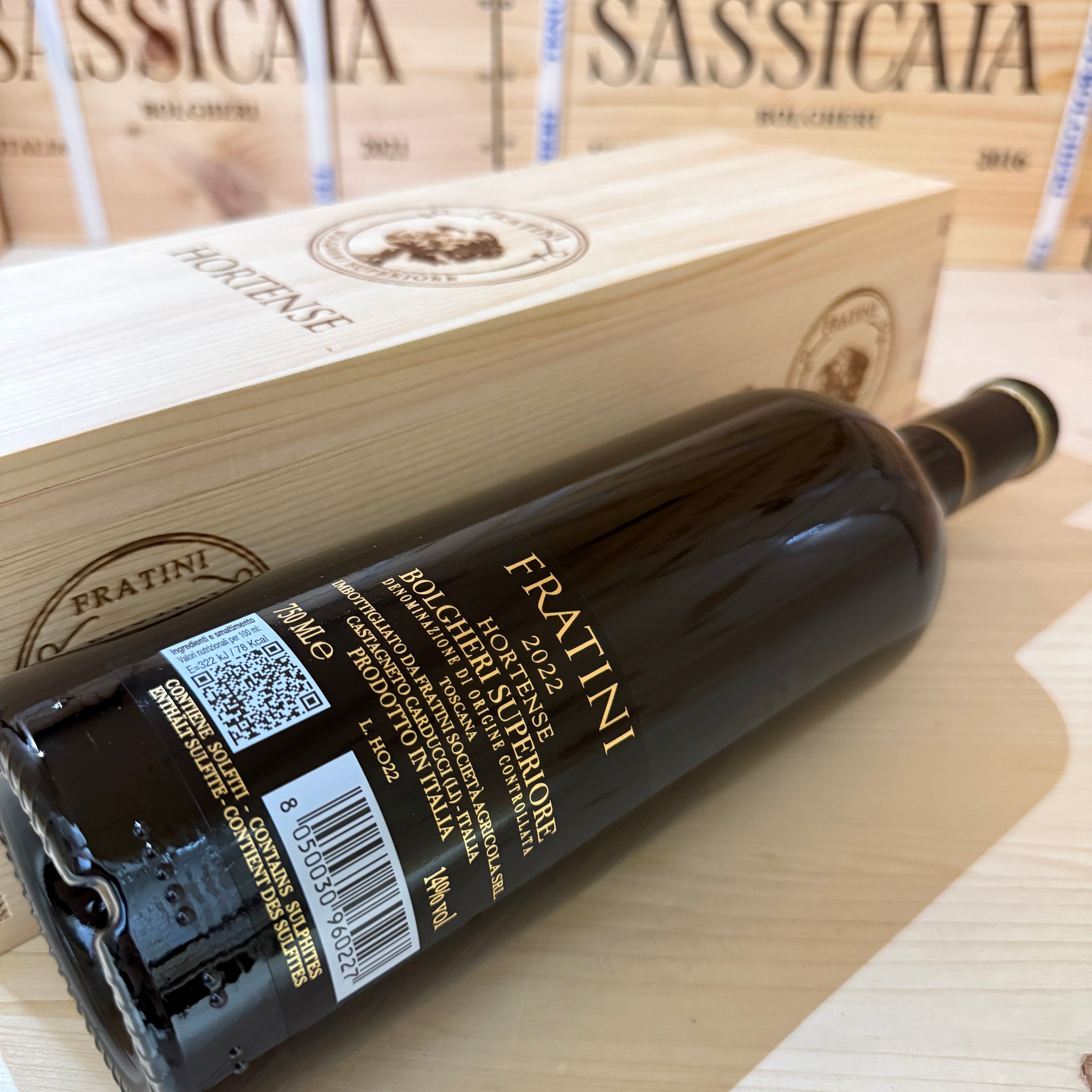 Hortense 2022 Tenuta Hortense Bolgheri Superiore DOC in Cassa Legno