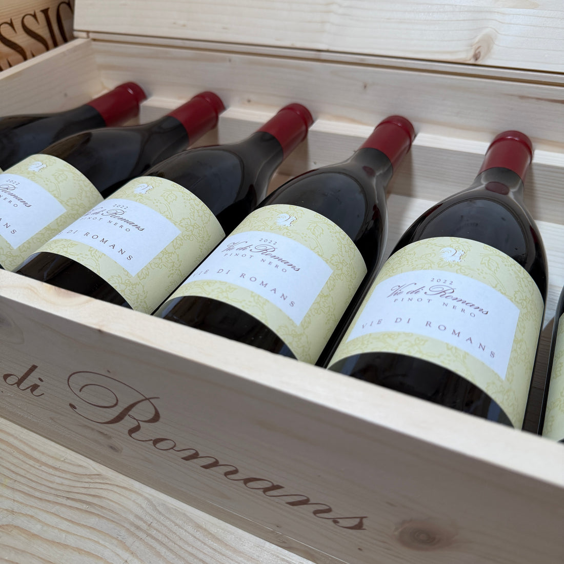 Vie di Romans Pinot Nero 2022 - Cassa Legno 6 Bottiglie