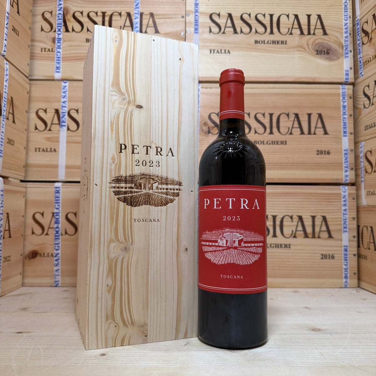 Petra 2023 Toscana Rosso IGT - in Cassa Legno