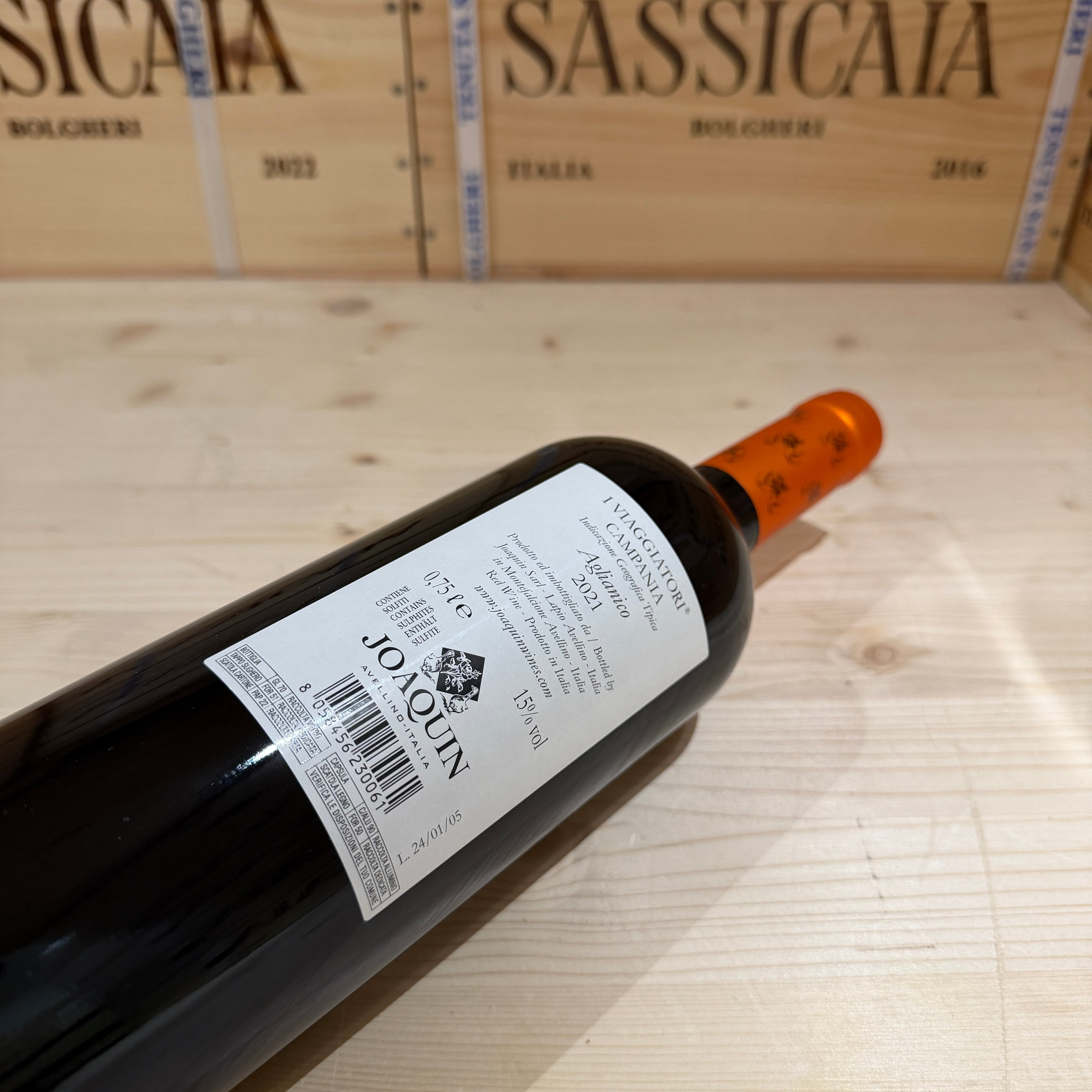 I Viaggiatori 2021 Joaquin Campania Aglianico IGT