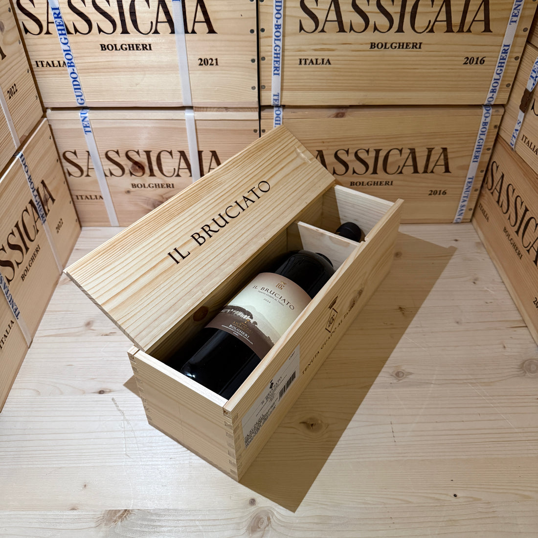 Il Bruciato 2024 Magnum Bolgheri Rosso DOC Guado Al Tasso Marchesi Antinori - in Cassa Legno