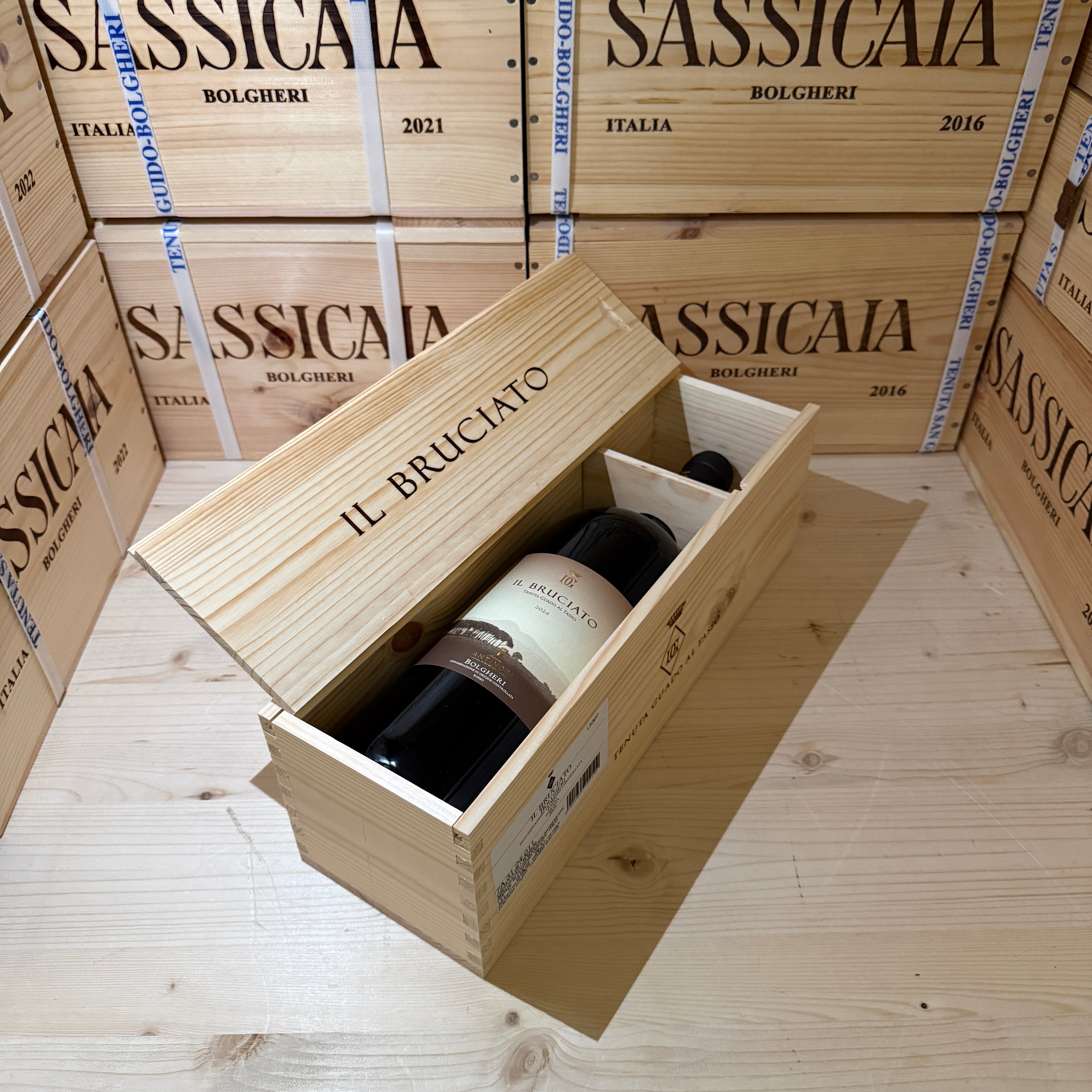 Il Bruciato 2024 Magnum Bolgheri Rosso DOC Guado Al Tasso Marchesi Antinori - in Cassa Legno
