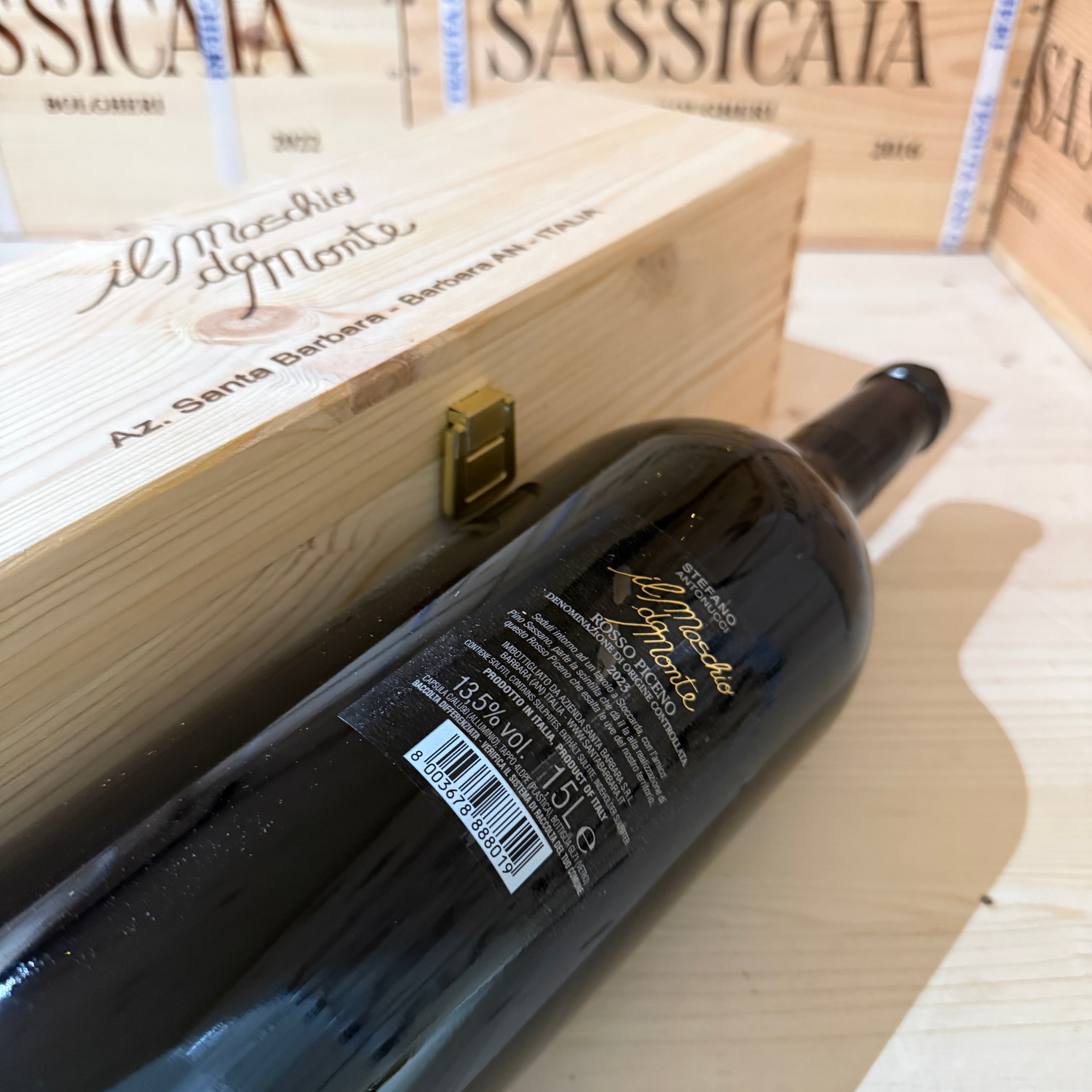 Il Maschio da Monte 2023 Magnum Rosso Piceno DOC Santa Barbara - in Cassa Legno