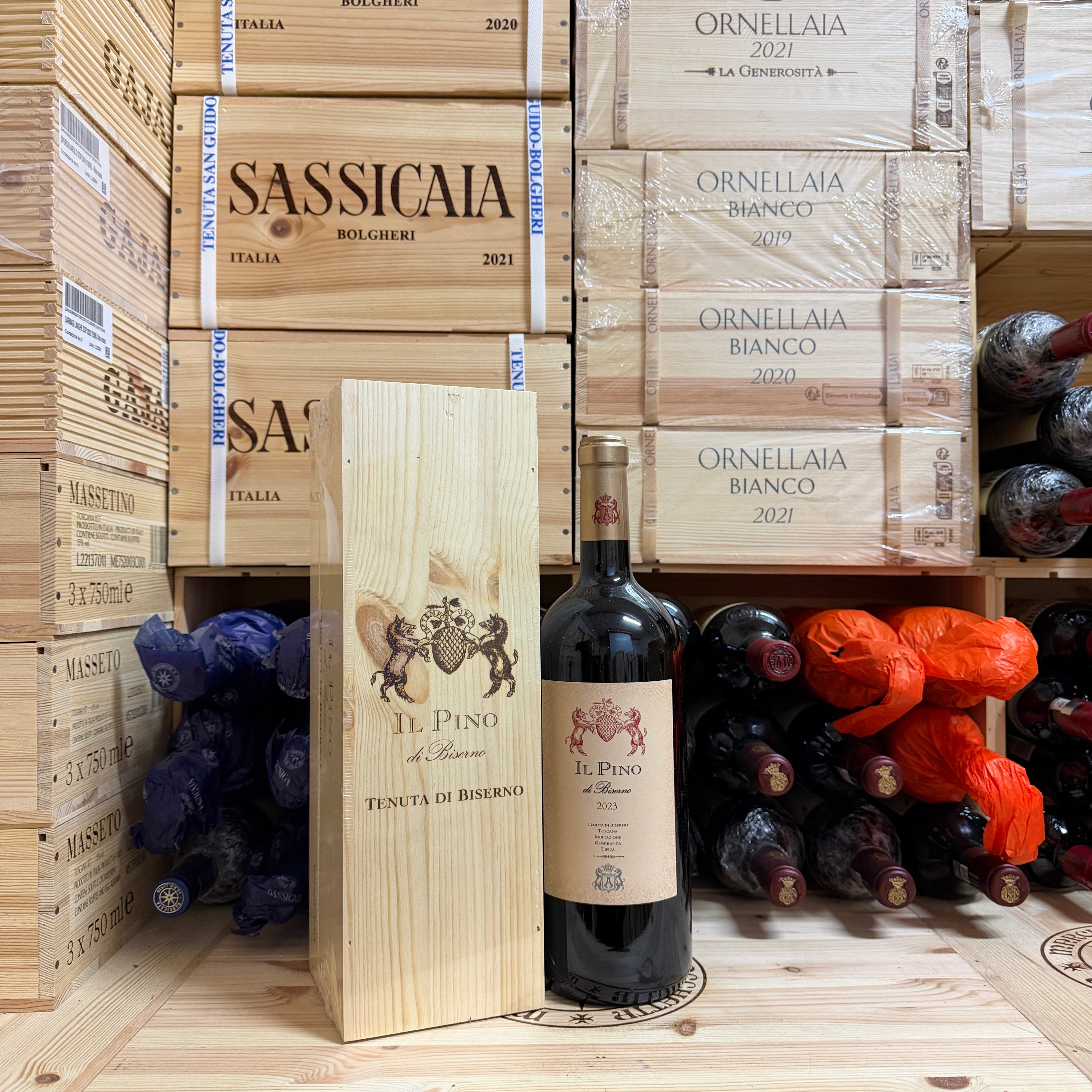 Il Pino di Biserno 2023 Magnum Tenuta di Biserno - in Cassa Legno