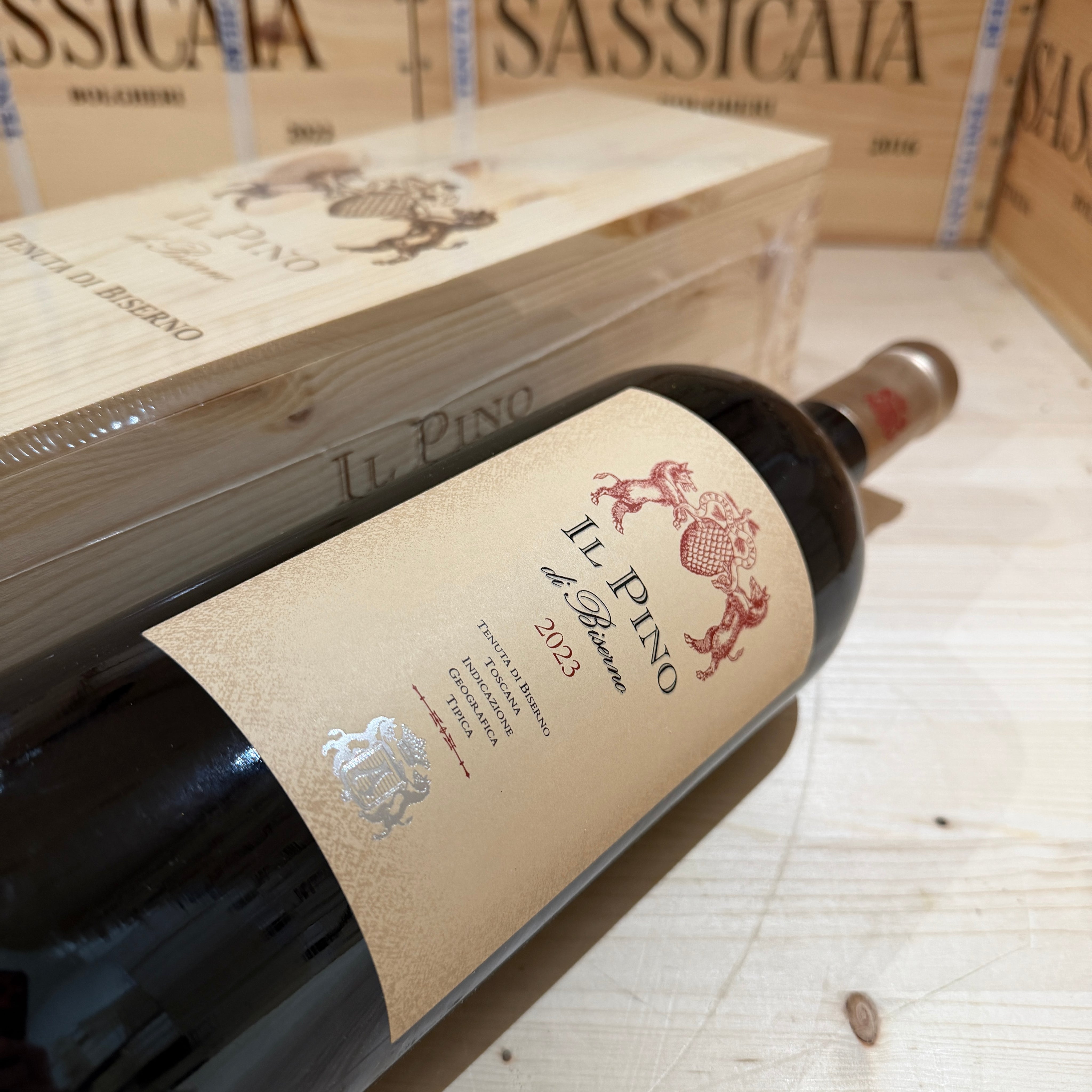 Il Pino di Biserno 2023 Magnum Tenuta di Biserno - in Cassa Legno