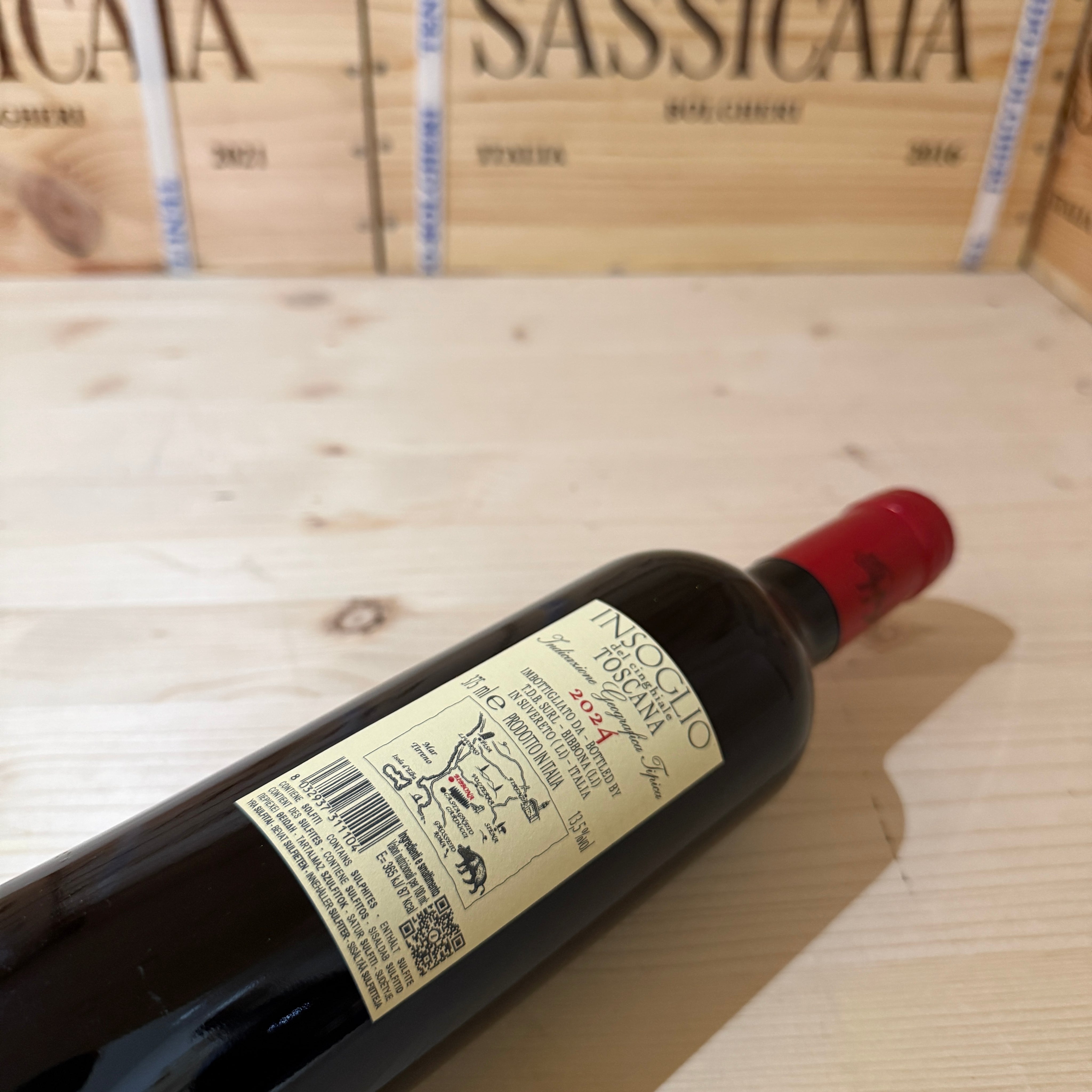 Insoglio del Cinghiale 2024 Toscana IGT Rosso Campo di Sasso - Mezza Bottiglia 375ml