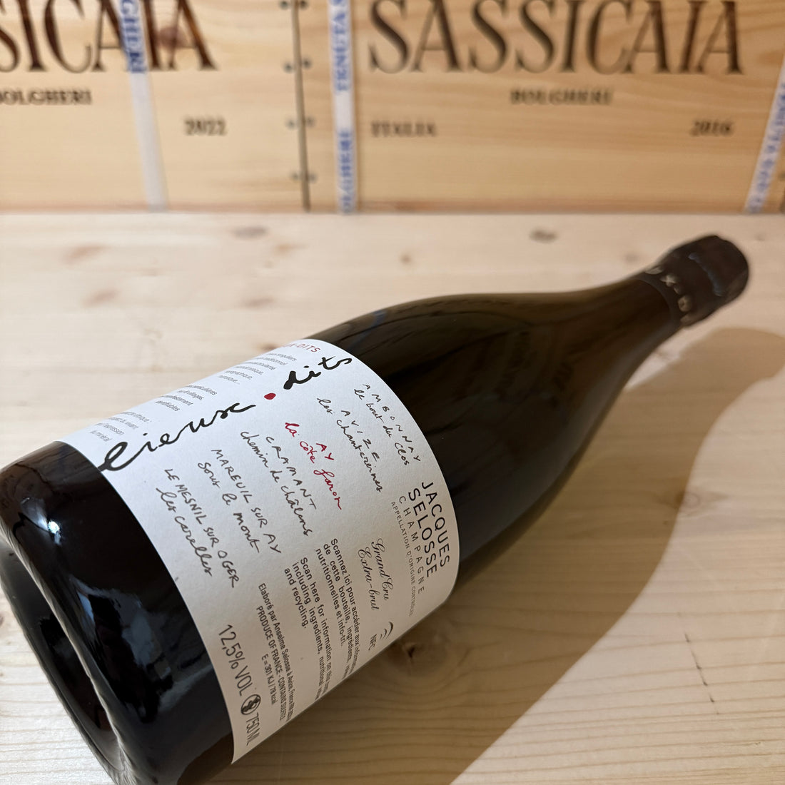 Jacques Selosse La Cote Faron Blanc de Noirs Ay Grand Cru Extra Brut - Deg. 01/2025