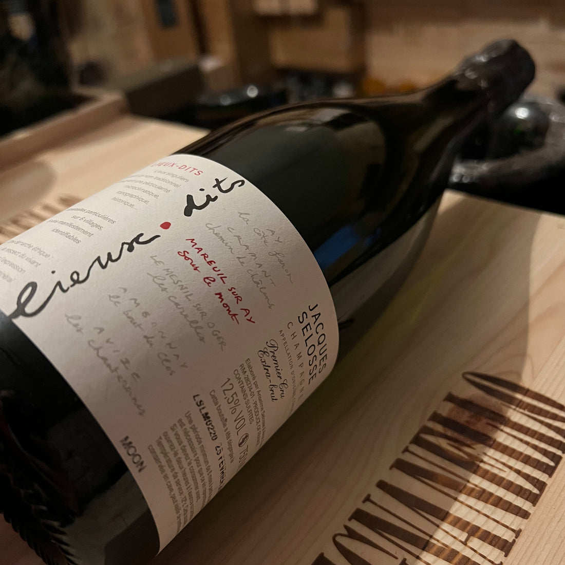 Jacques Selosse Lieux Dits Sous Le Mont Blanc de Noirs Extra Brut