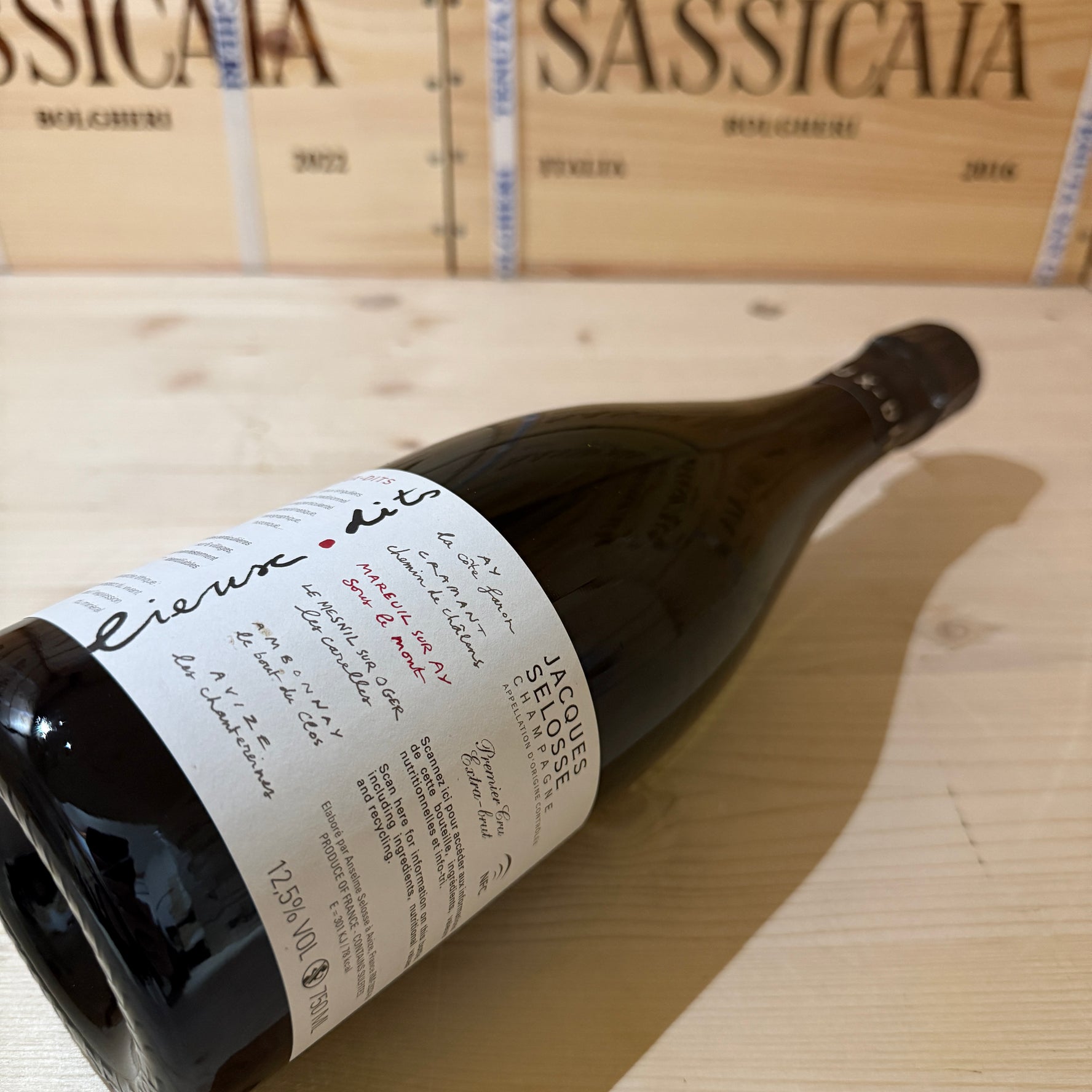 Jacques Selosse Sous Le Mont Blanc de Noirs Extra Brut - Deg. 02/2025