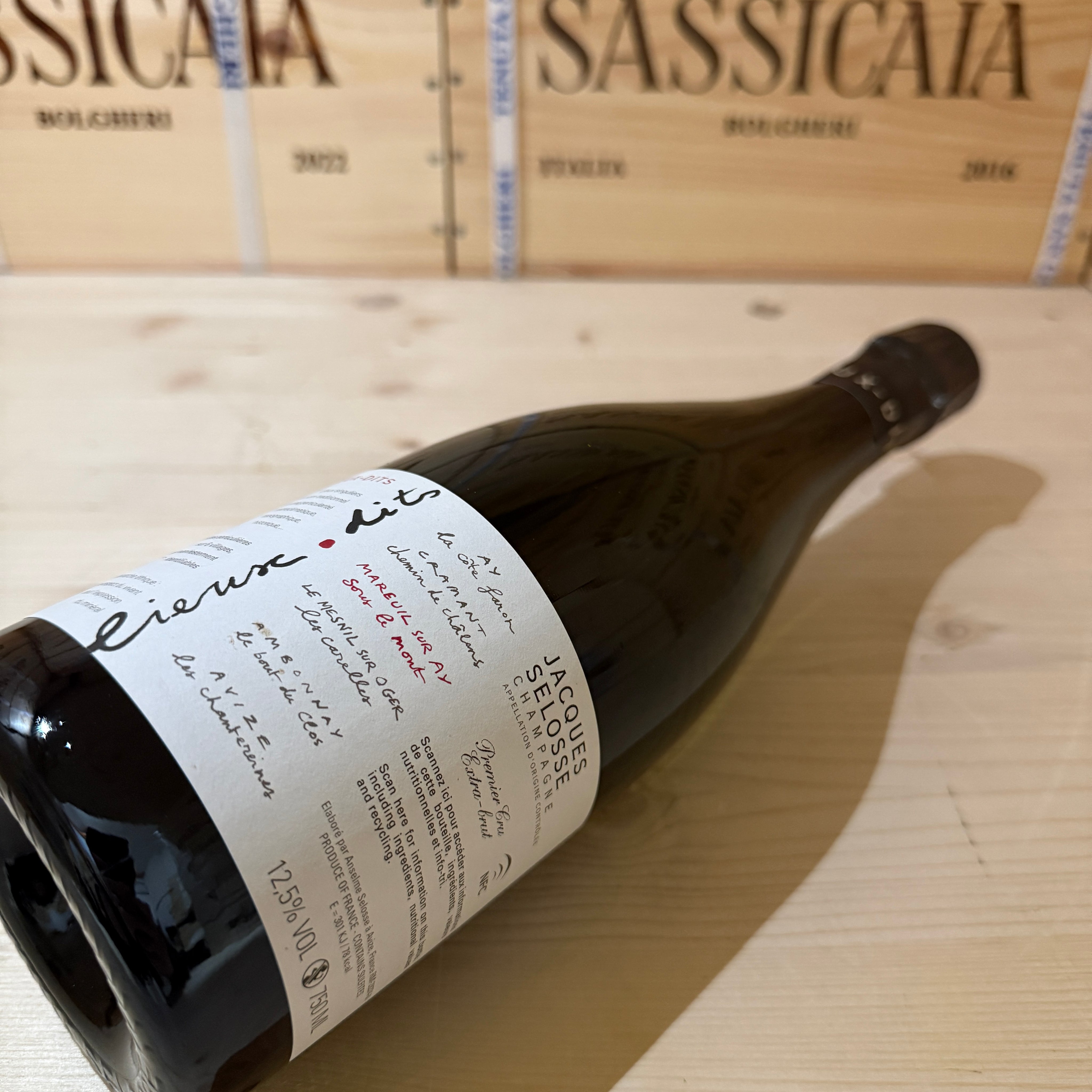 Jacques Selosse Sous Le Mont Blanc de Noirs Extra Brut - Deg. 02/2025