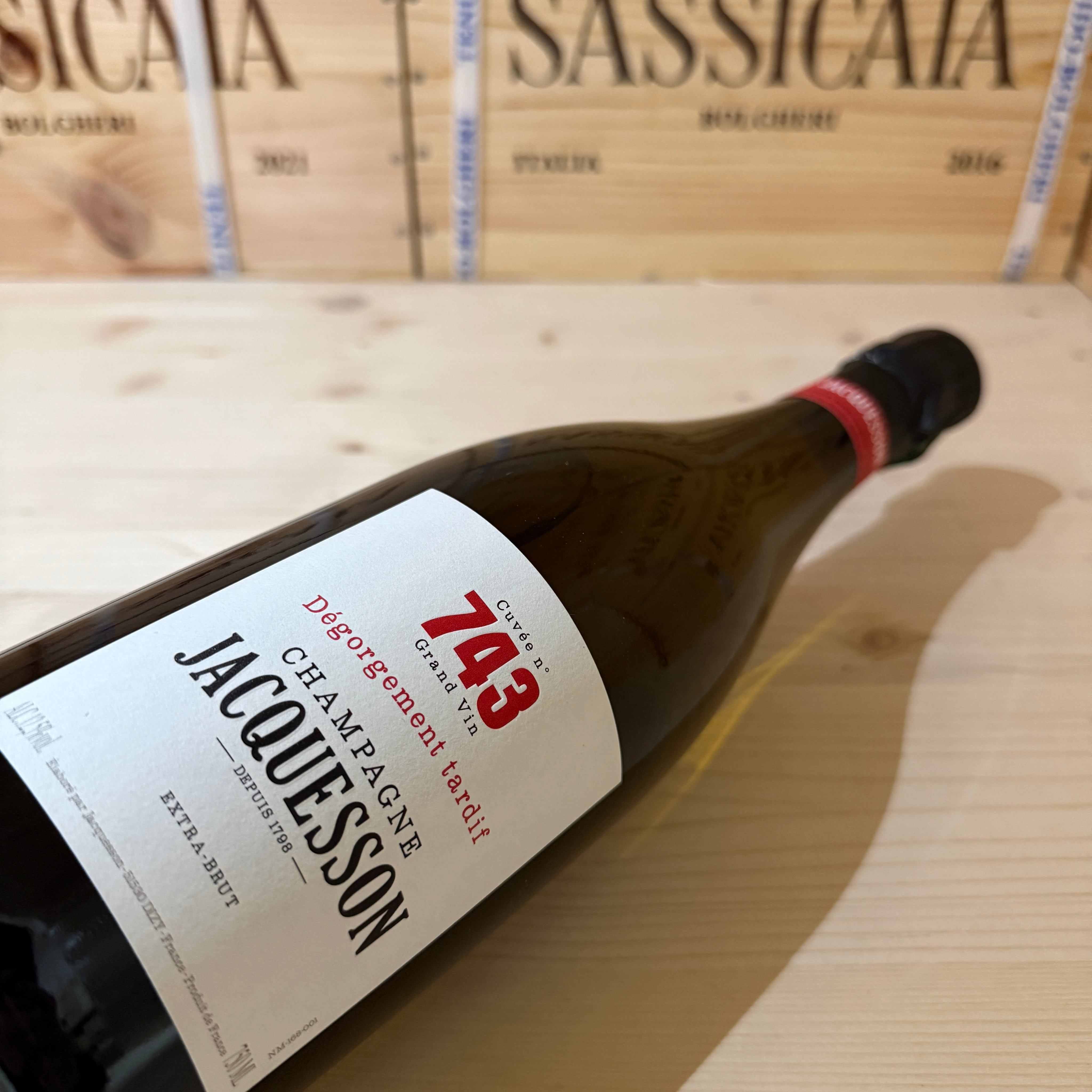 Jacquesson Cuvée 743 DT - Degorgement Tardif Extra Brut
