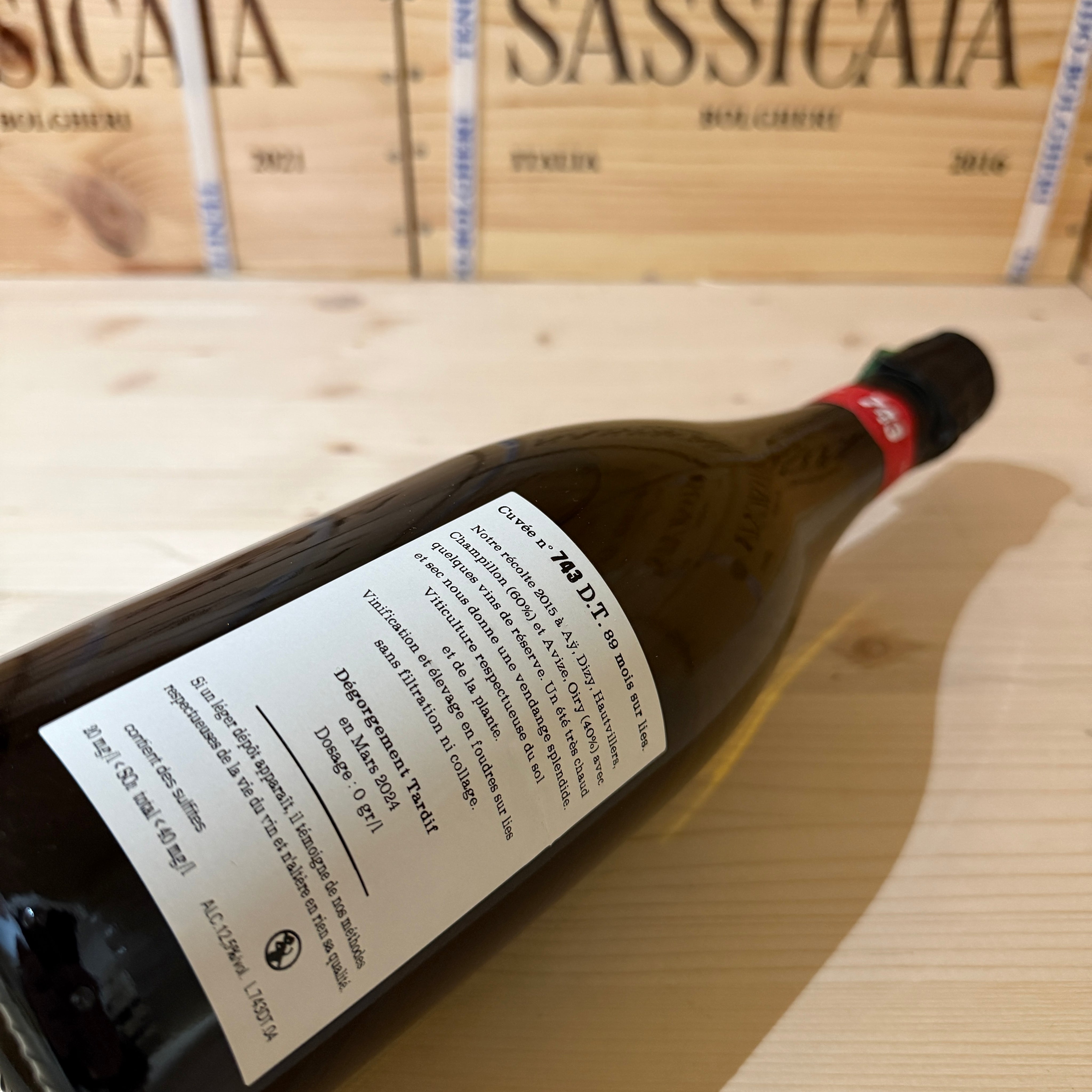 Jacquesson Cuvée 743 DT - Degorgement Tardif Extra Brut