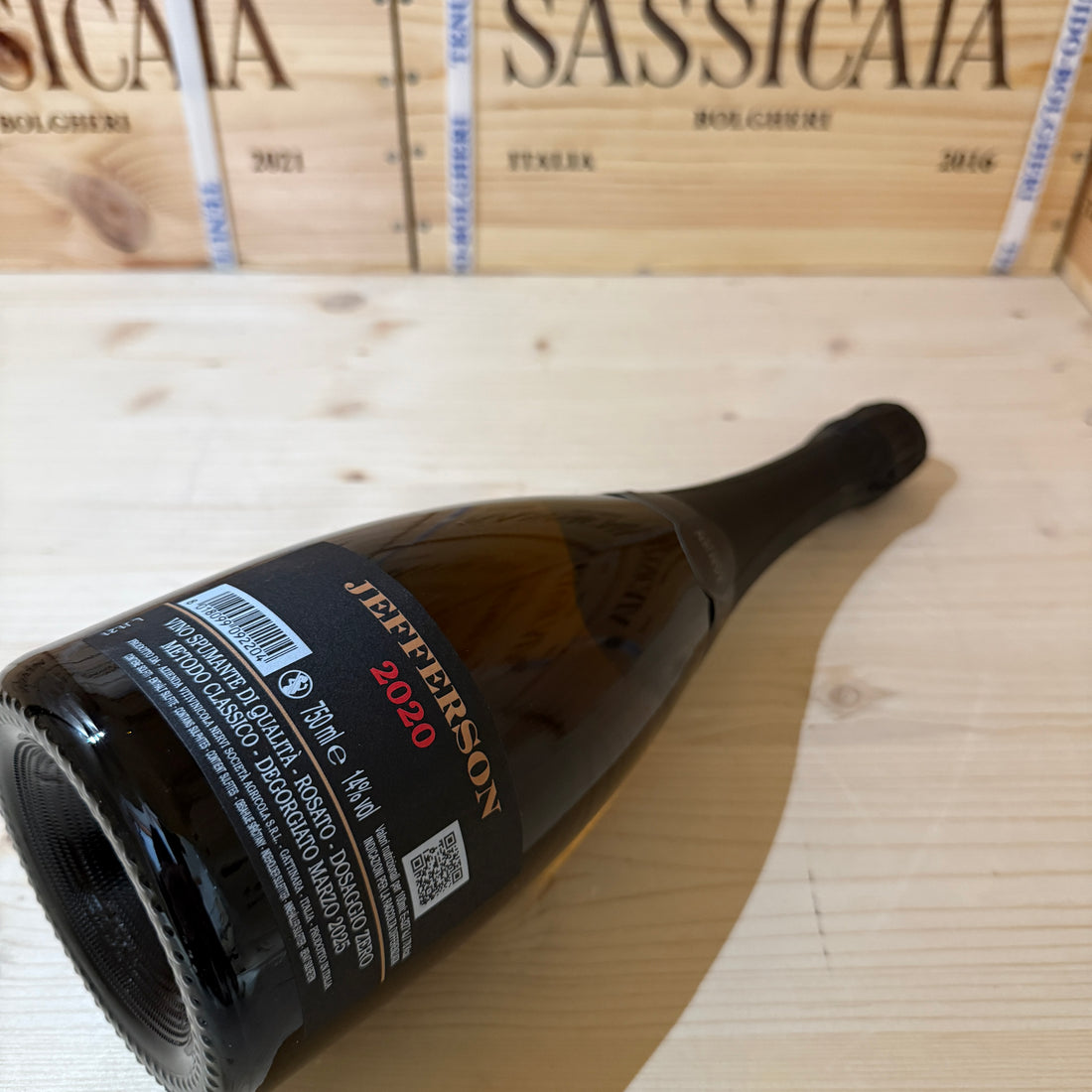 Jefferson 2020 Rosè Metodo Classico Dosaggio Zero Nervi - Giacomo Conterno