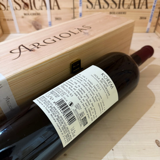 Korem 2021 Magnum Bovale Isola dei Nuraghi IGT Argiolas - in Cassa Legno