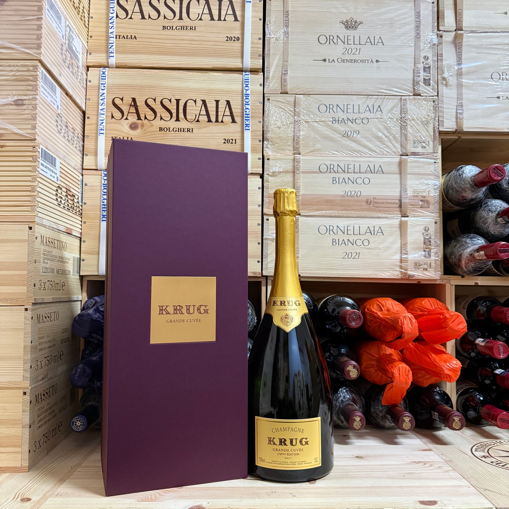 Krug Grande Cuvée 170ème Édition Magnum - Astucciato