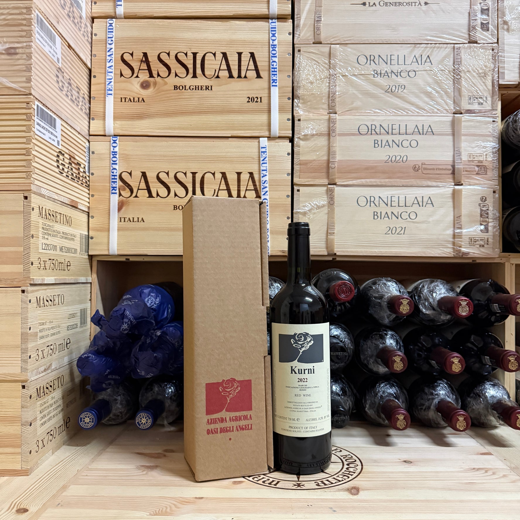 Kurni 2022 Oasi degli Angeli Marche Rosso IGT - Astucciato