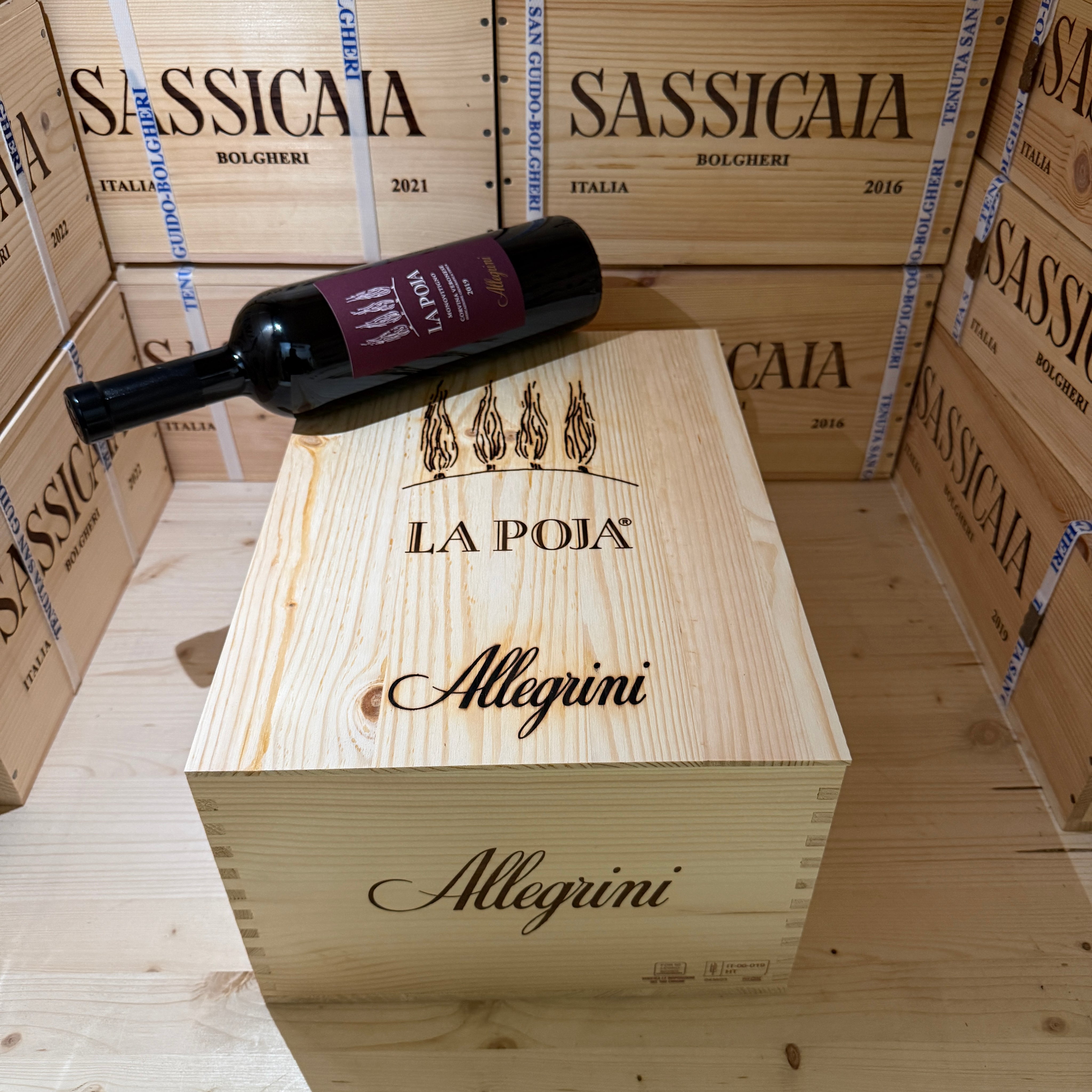 La Poja 2019 Allegrini - Cassa Legno 6 Bottiglie