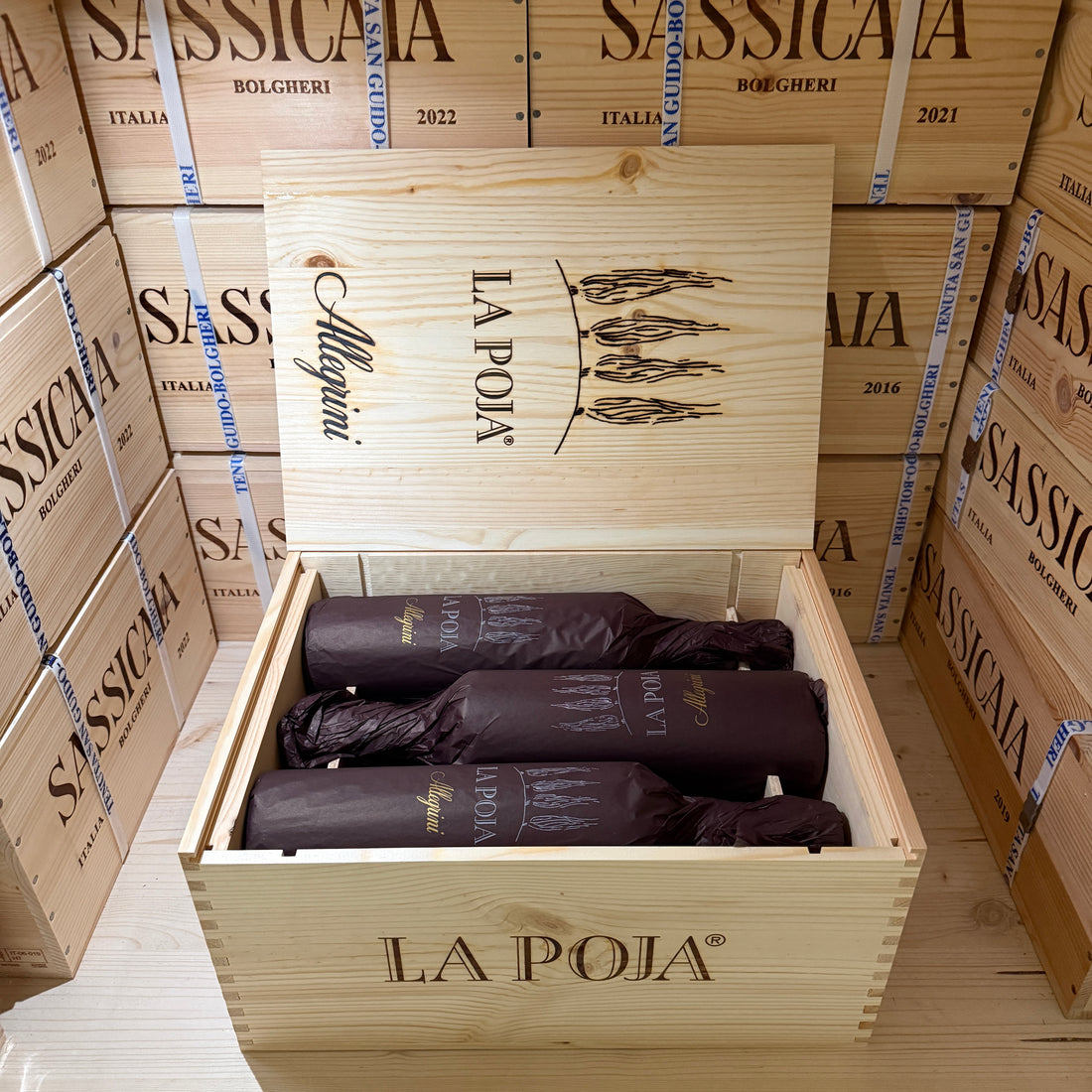La Poja 2019 Allegrini - Cassa Legno 6 Bottiglie