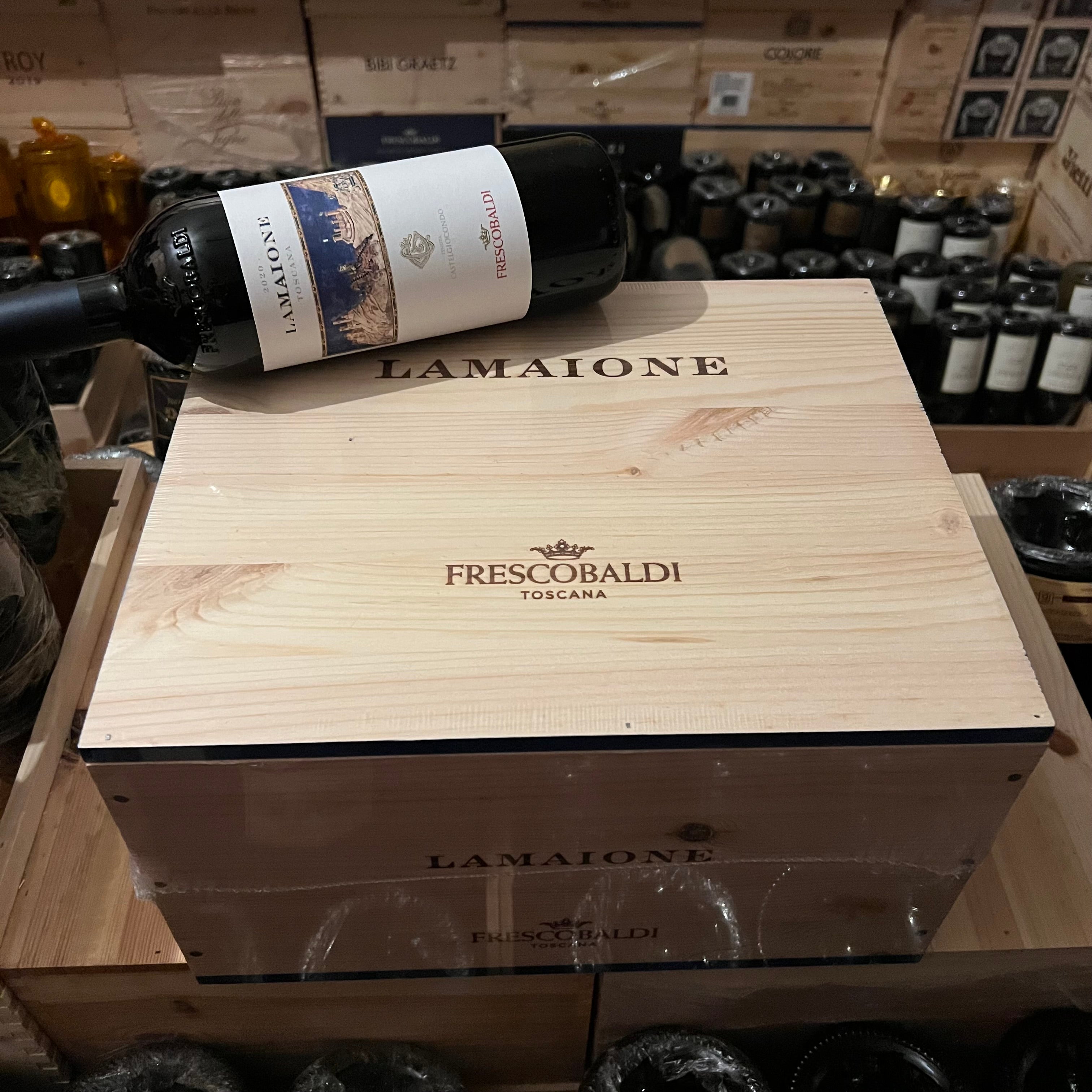 Lamaione 2020 Marchesi Frescobaldi - Cassa Legno 6 Bottiglie