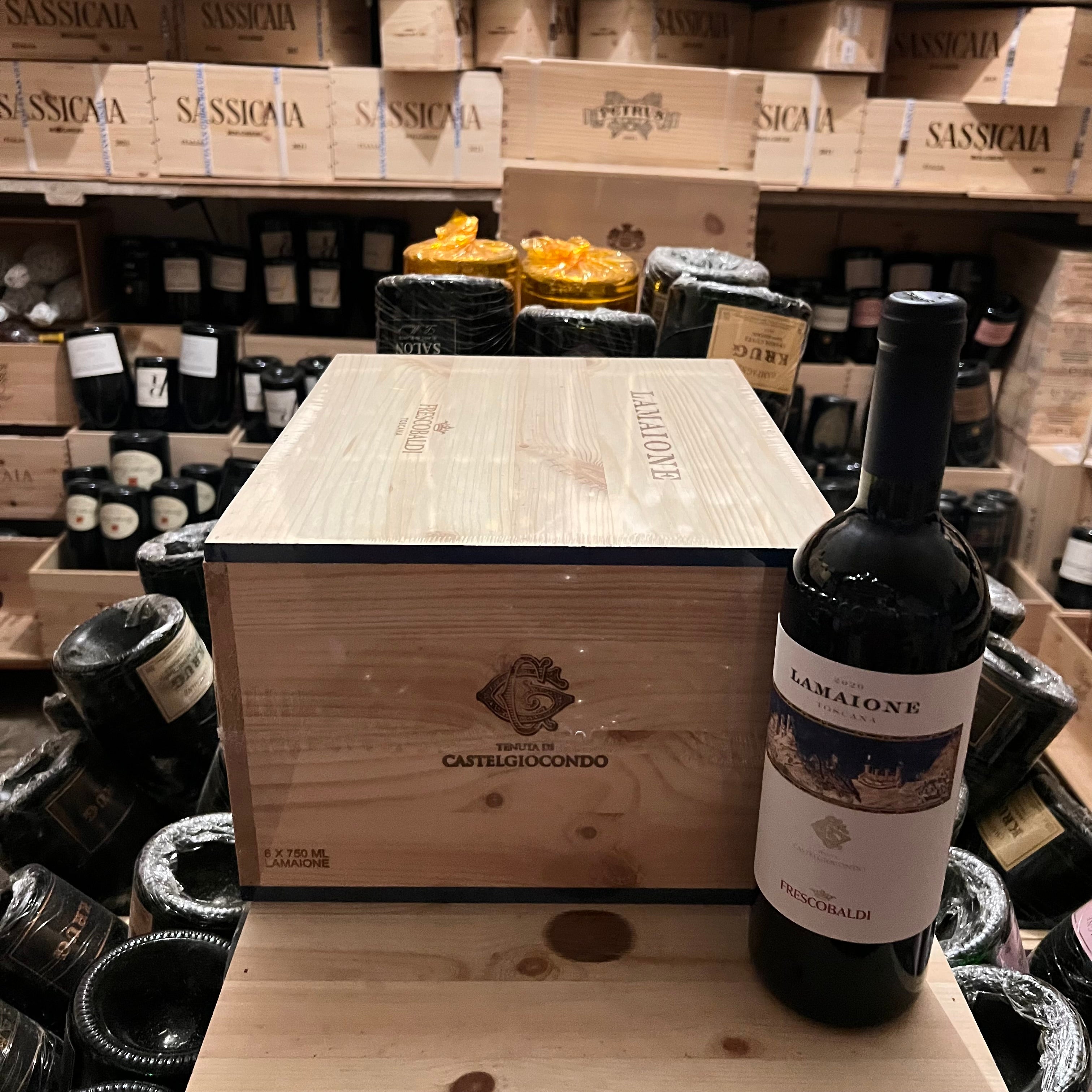 Lamaione 2020 Marchesi Frescobaldi - Cassa Legno 6 Bottiglie