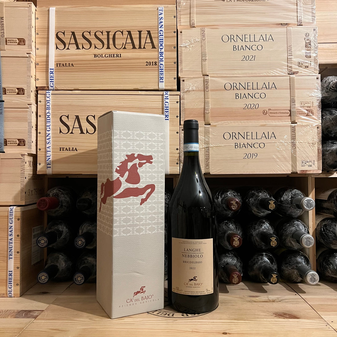 Langhe DOC Nebbiolo Bric del Baio 2022 Magnum Ca' del Baio Astucciato
