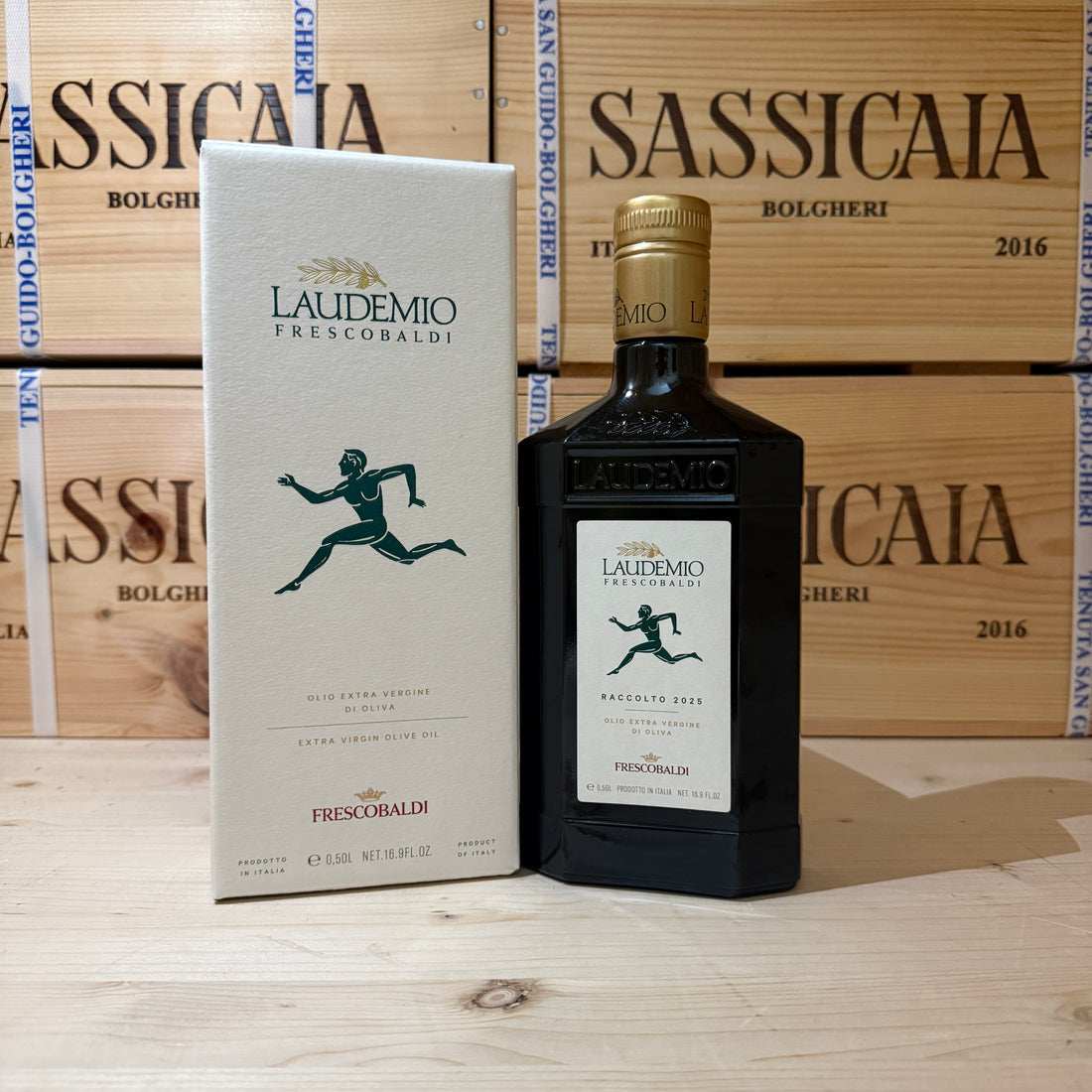 Laudemio Frescobaldi 2025 - Olio Extravergine di Oliva 500ml - Astucciato