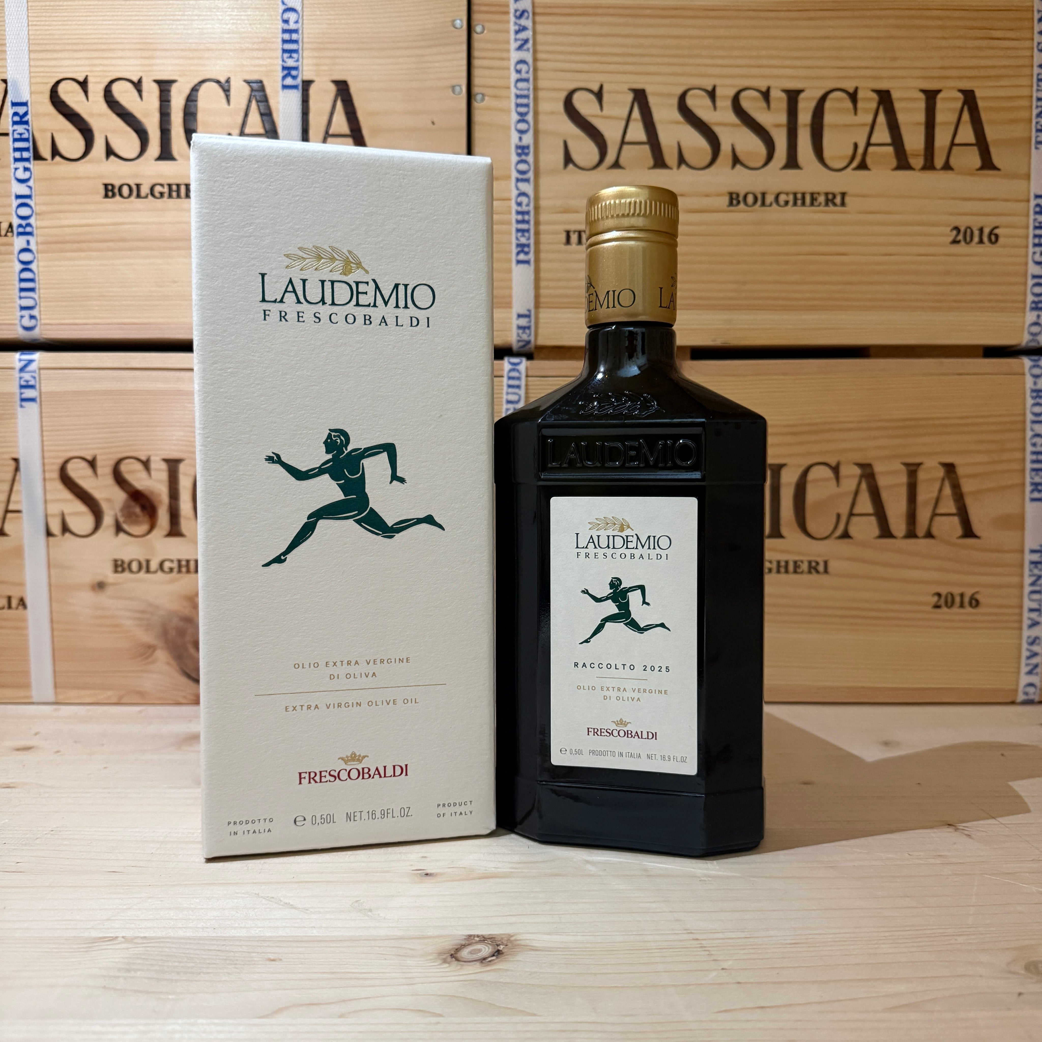 Laudemio Frescobaldi 2025 - Olio Extravergine di Oliva 500ml - Astucciato