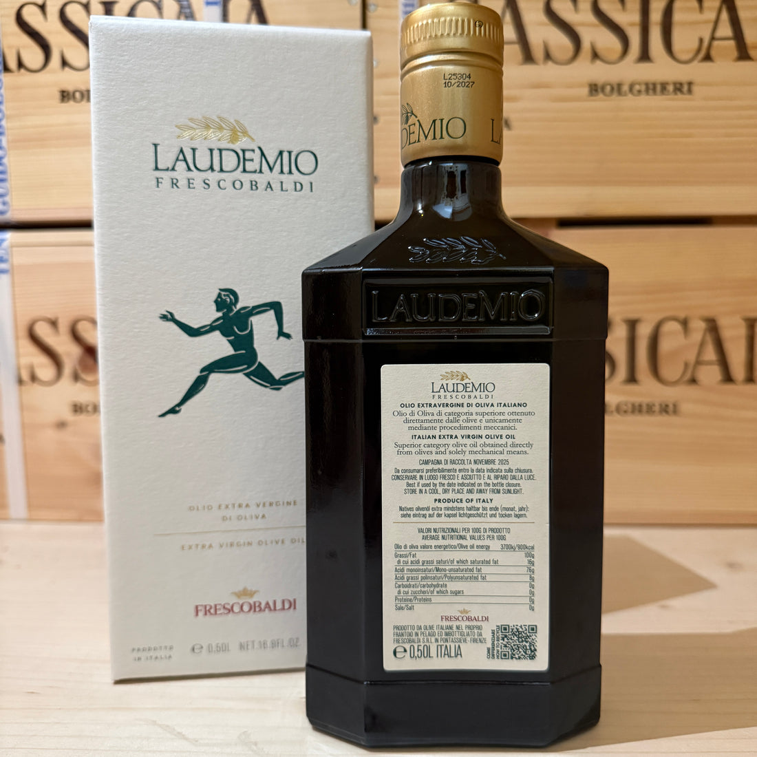 Laudemio Frescobaldi 2025 - Olio Extravergine di Oliva 500ml - Astucciato