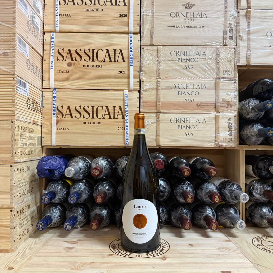 Lauro 2019 Magnum Poderi Mattioli Verdicchio dei Castelli di Jesi Riserva DOCG