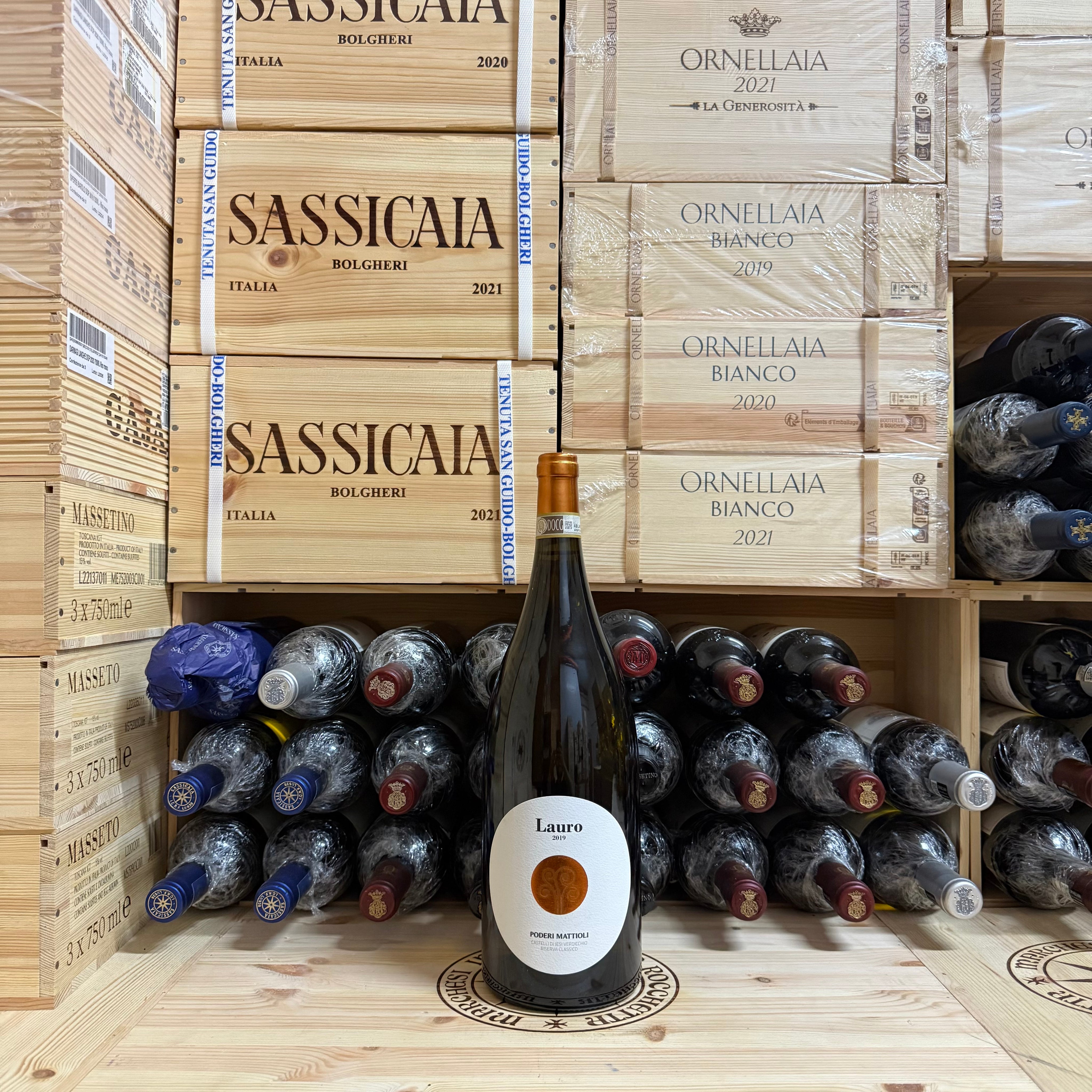 Lauro 2019 Magnum Poderi Mattioli Verdicchio dei Castelli di Jesi Riserva DOCG