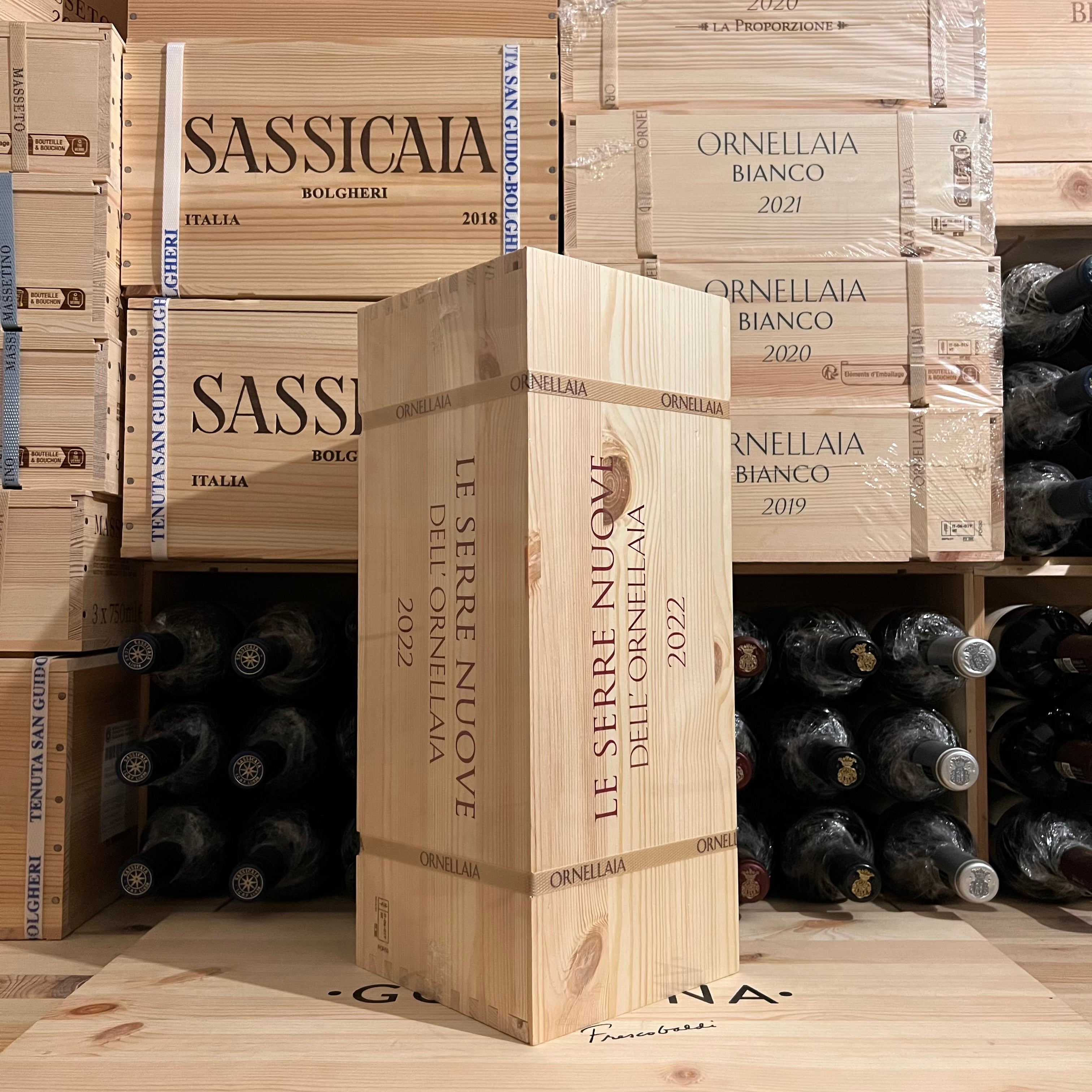 Le Serre Nuove dell'Ornellaia 2022 Jeroboam in Cassa Legno