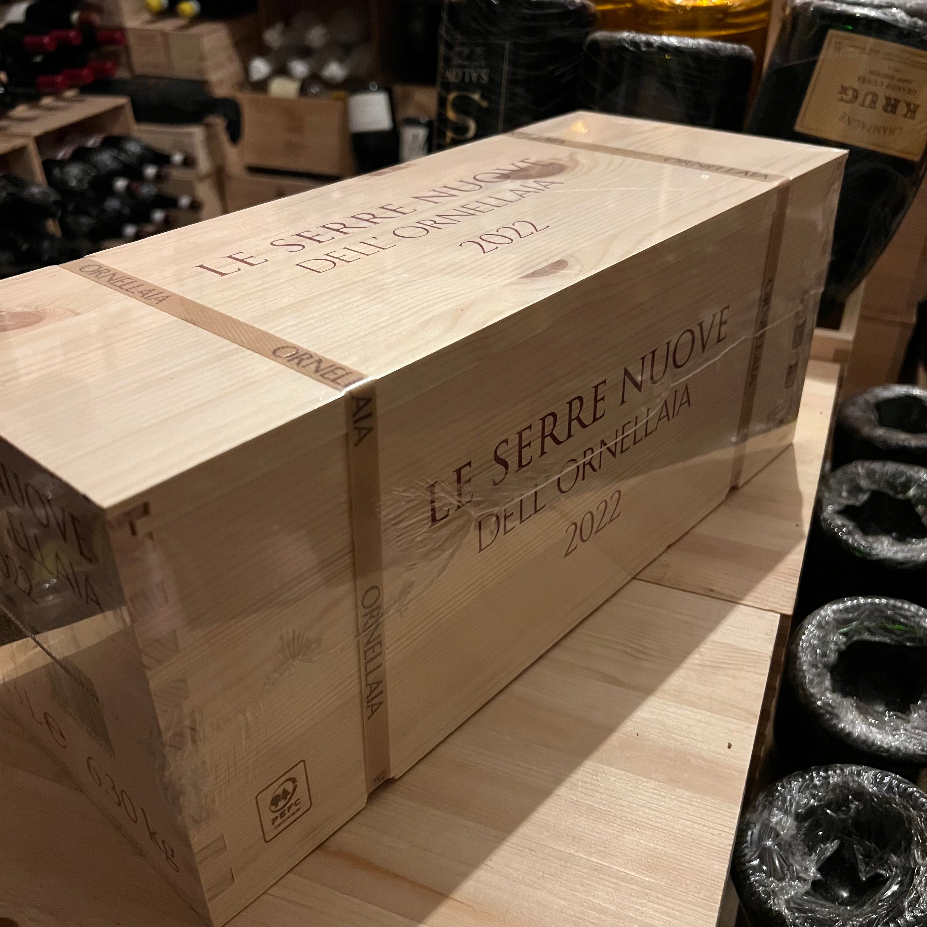 Le Serre Nuove dell'Ornellaia 2022 Jeroboam in Cassa Legno