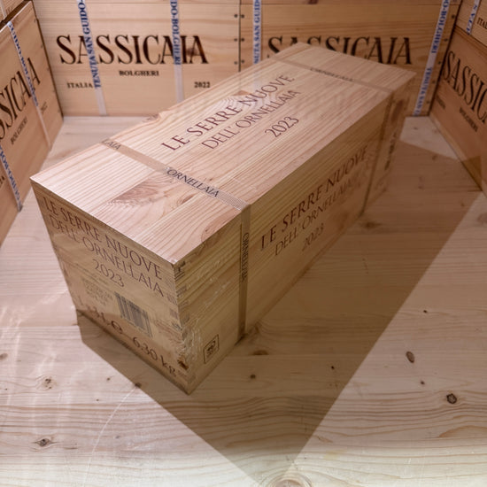 Le Serre Nuove dell'Ornellaia 2023 Jeroboam in Cassa Legno