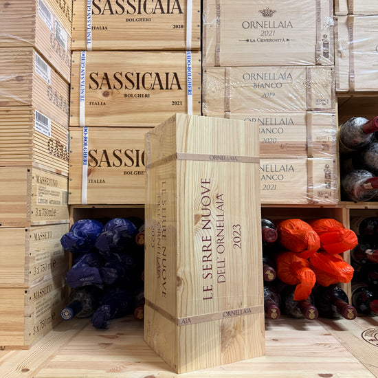 Le Serre Nuove dell'Ornellaia 2023 Jeroboam in Cassa Legno