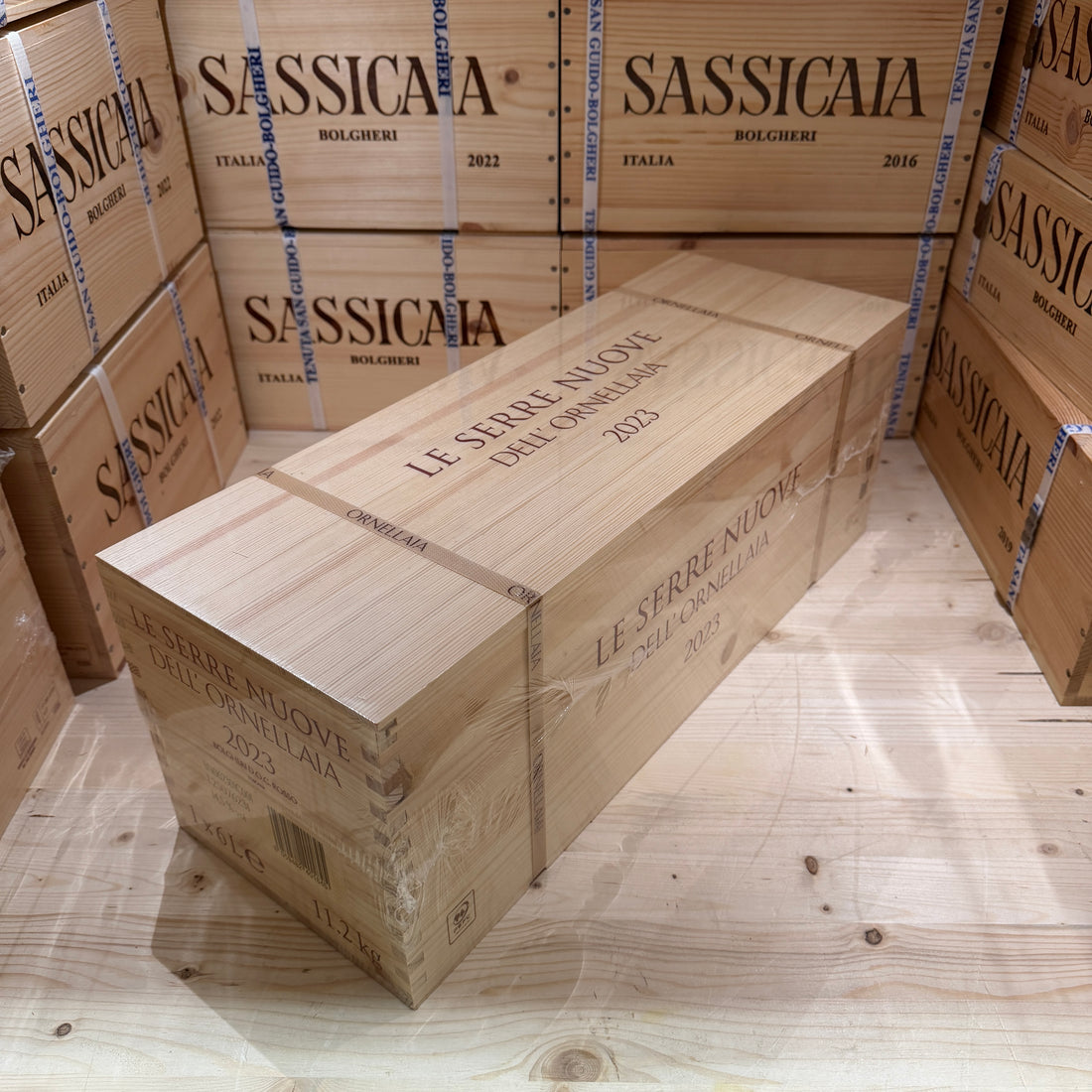 Le Serre Nuove dell'Ornellaia 2023 Mathusalem in Cassa Legno