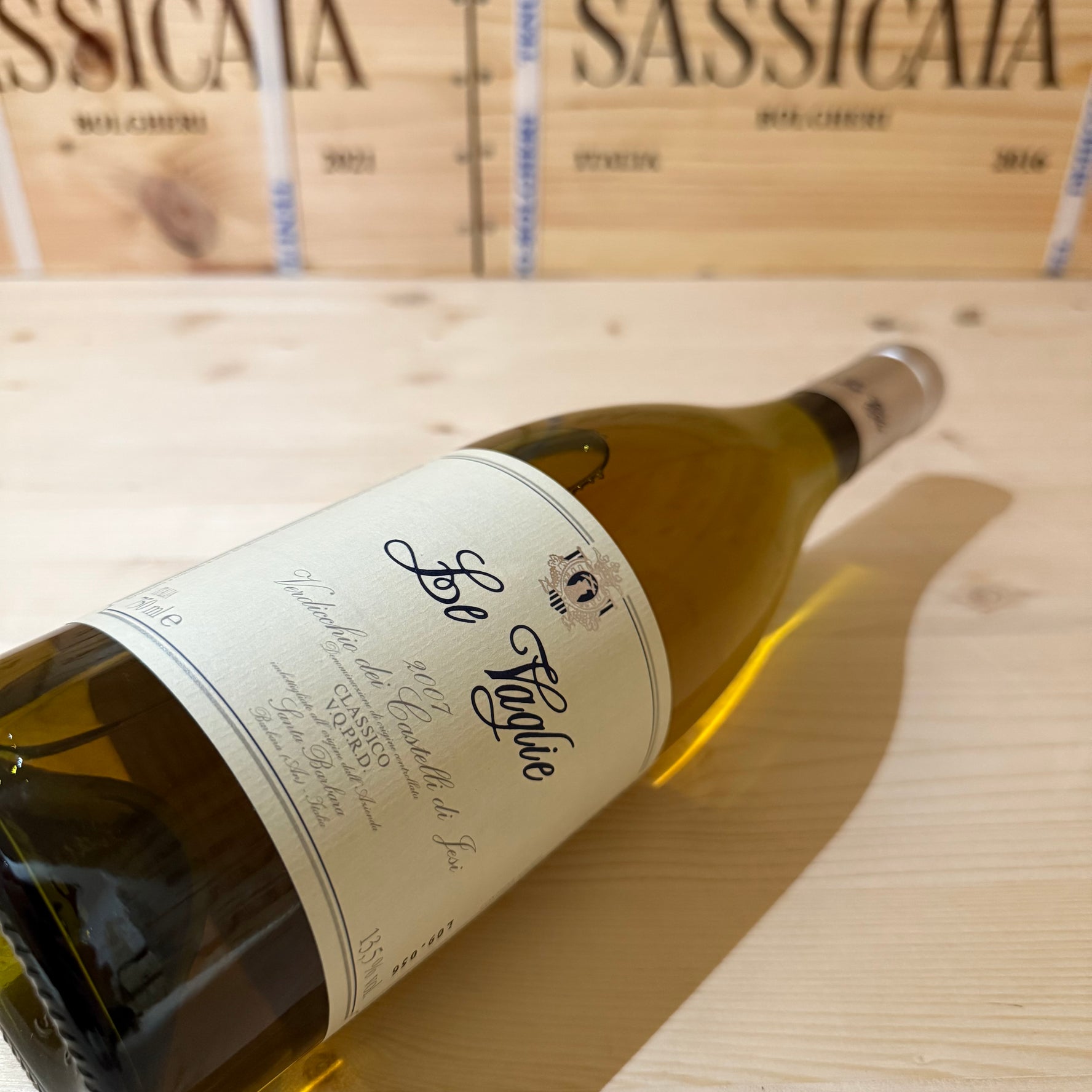 Le Vaglie 2007 Santa Barbara Verdicchio dei Castelli di Jesi DOC Classico