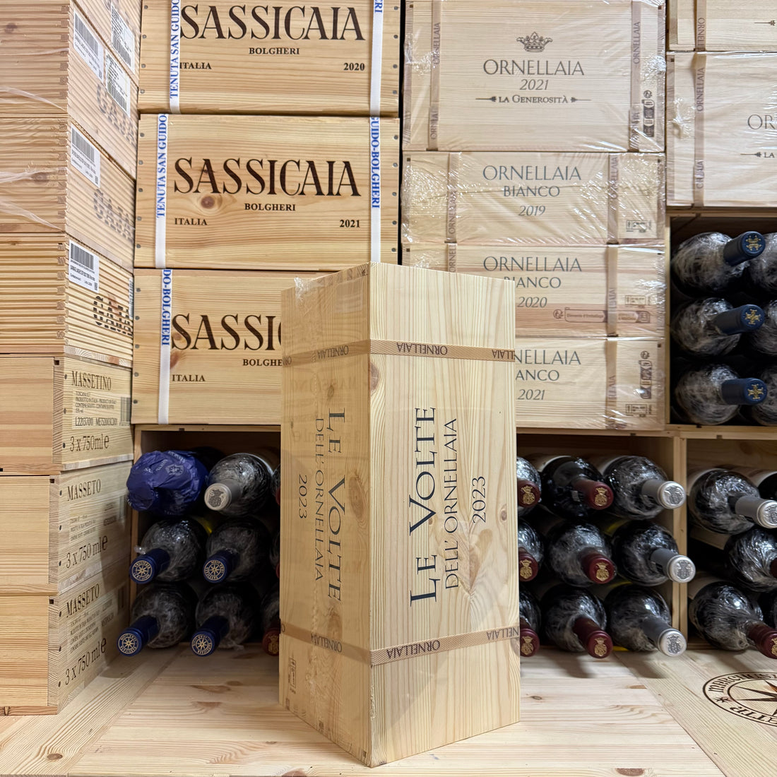 Le Volte dell'Ornellaia 2023 Jeroboam - in Cassa Legno