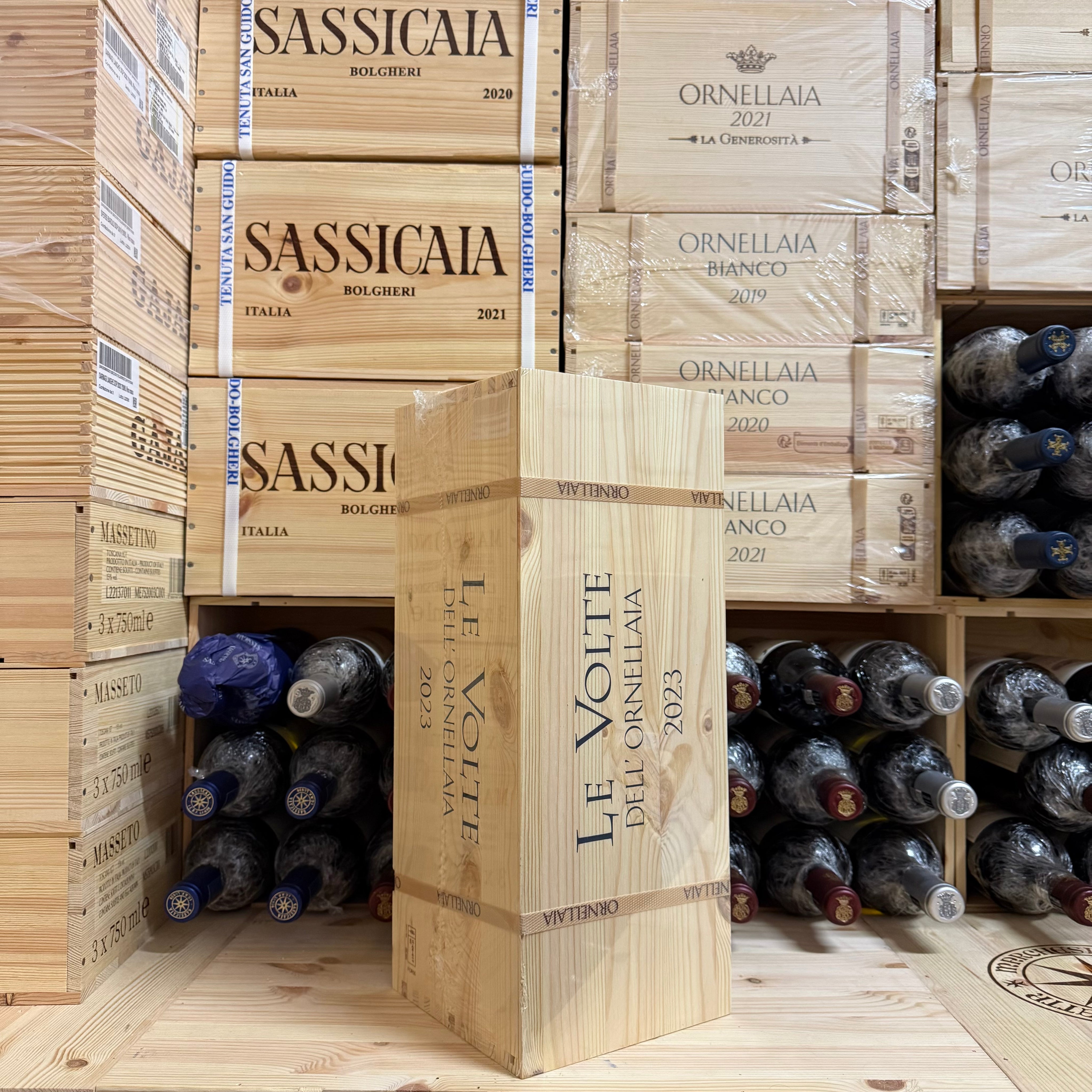 Le Volte dell'Ornellaia 2023 Jeroboam - in Cassa Legno